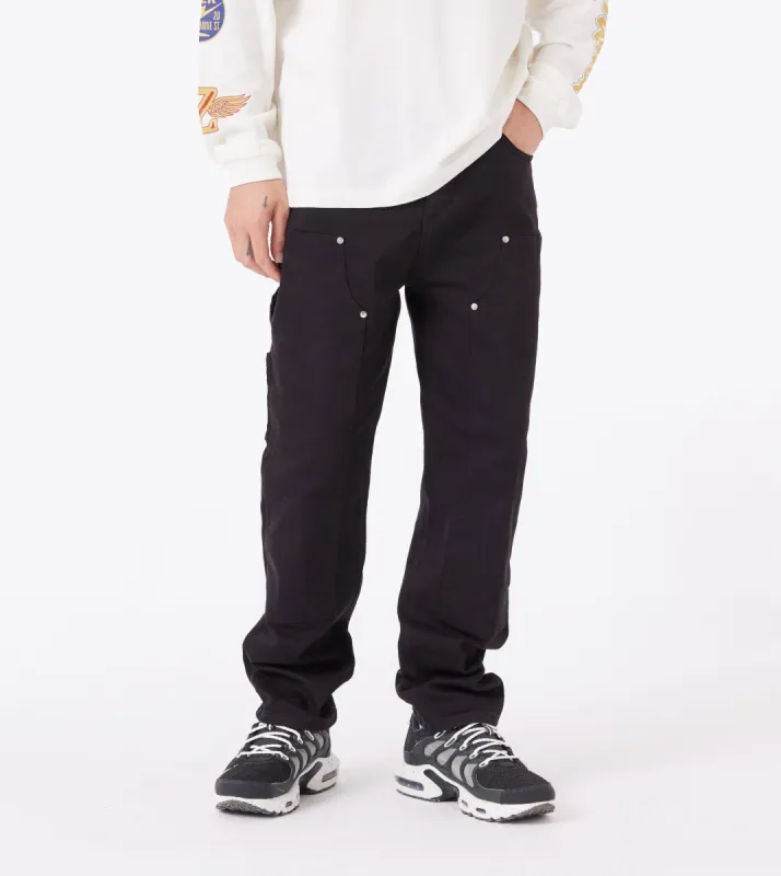 Carpenter Denim Pant Essential Black sold by Zanerobe