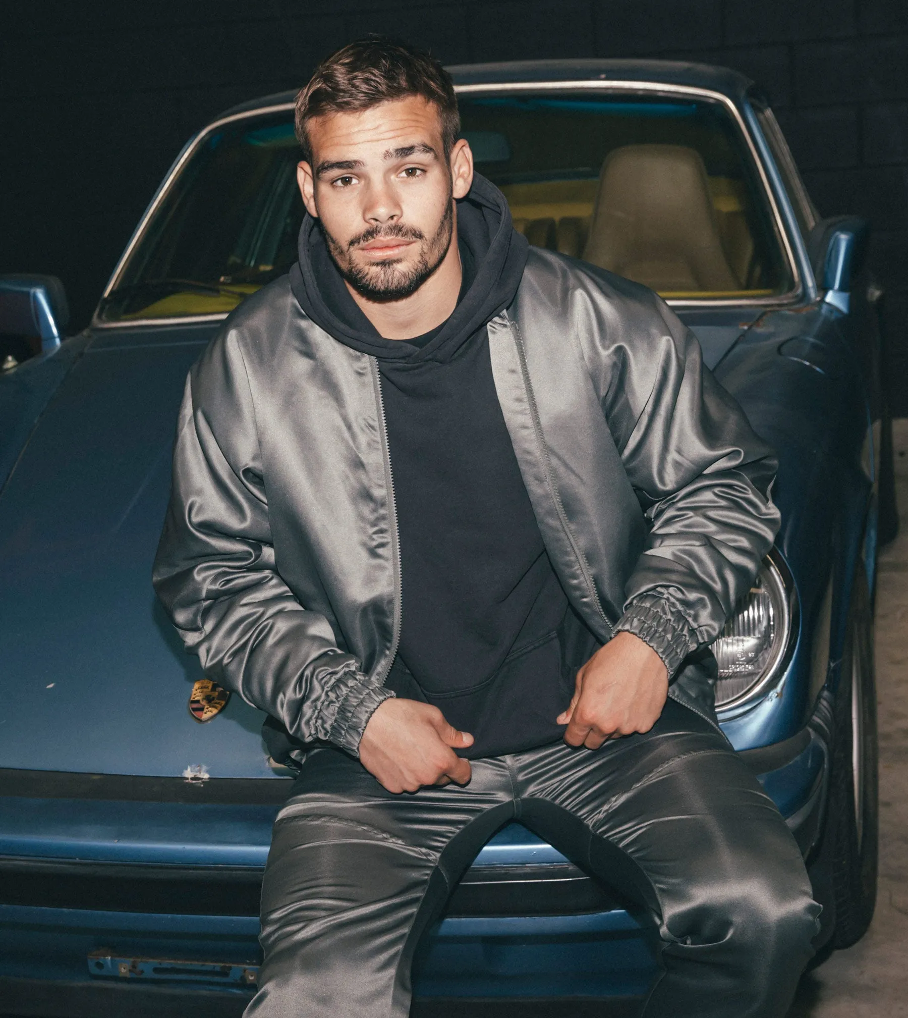 Buffer Bomber Jacket Dk Moss sold by Zanerobe product image thumbnail 3