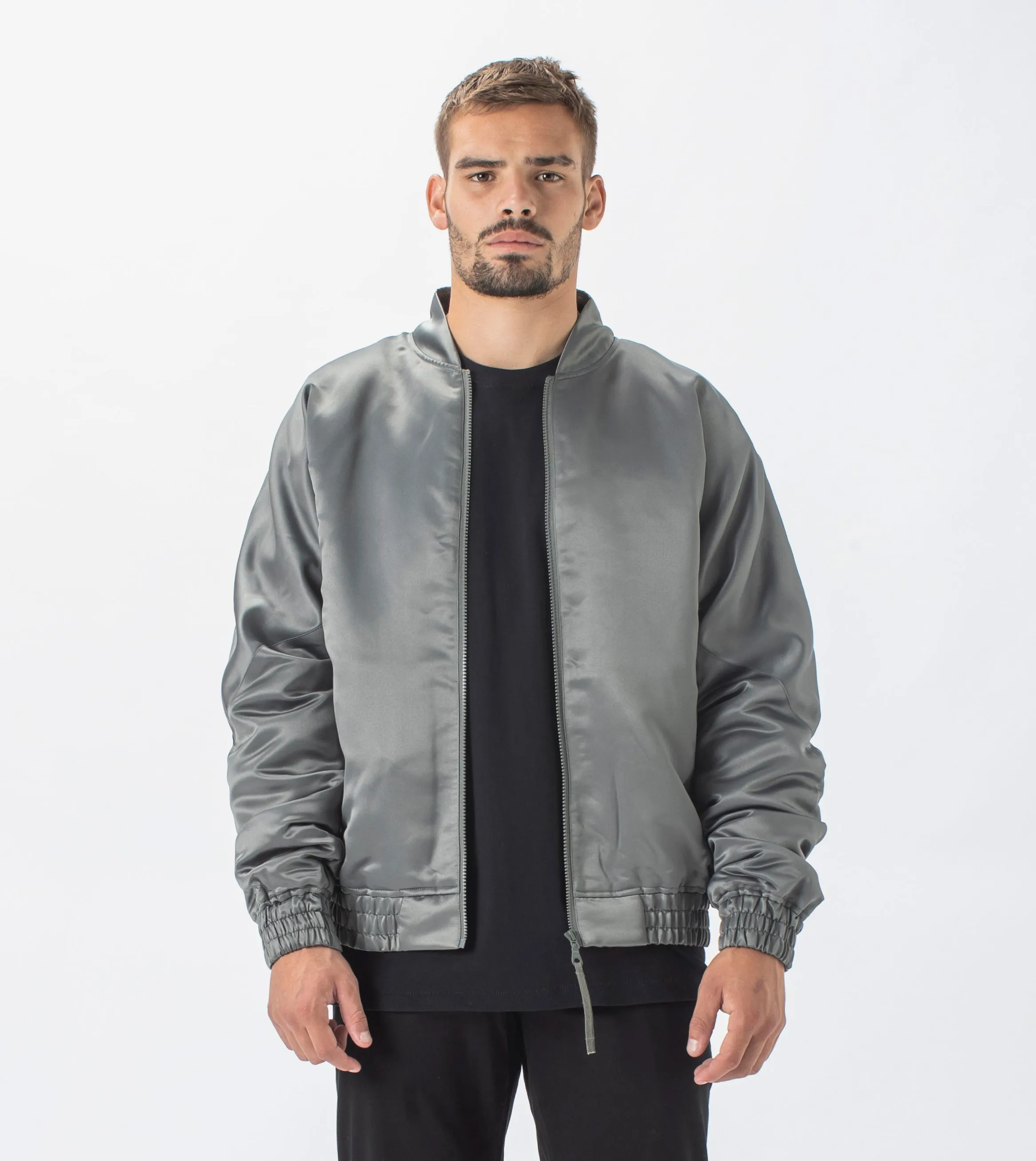 Buffer Bomber Jacket Dk Moss sold by Zanerobe