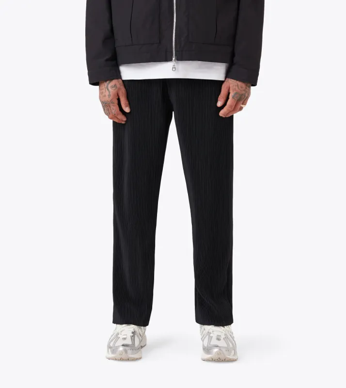 Pleated Pant Black sold by Zanerobe