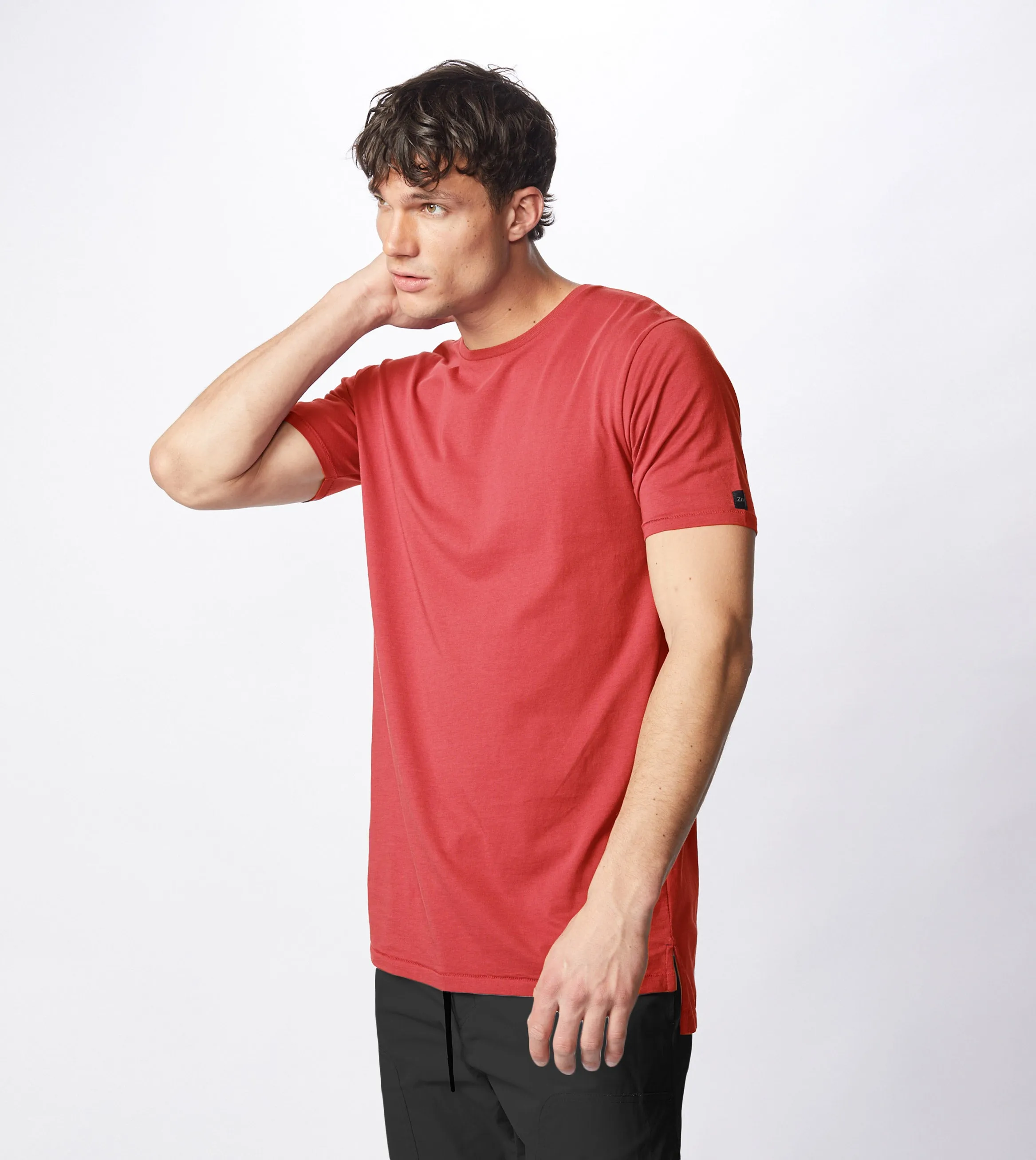 Flintlock Tee Dark Cherry sold by Zanerobe product image thumbnail 2