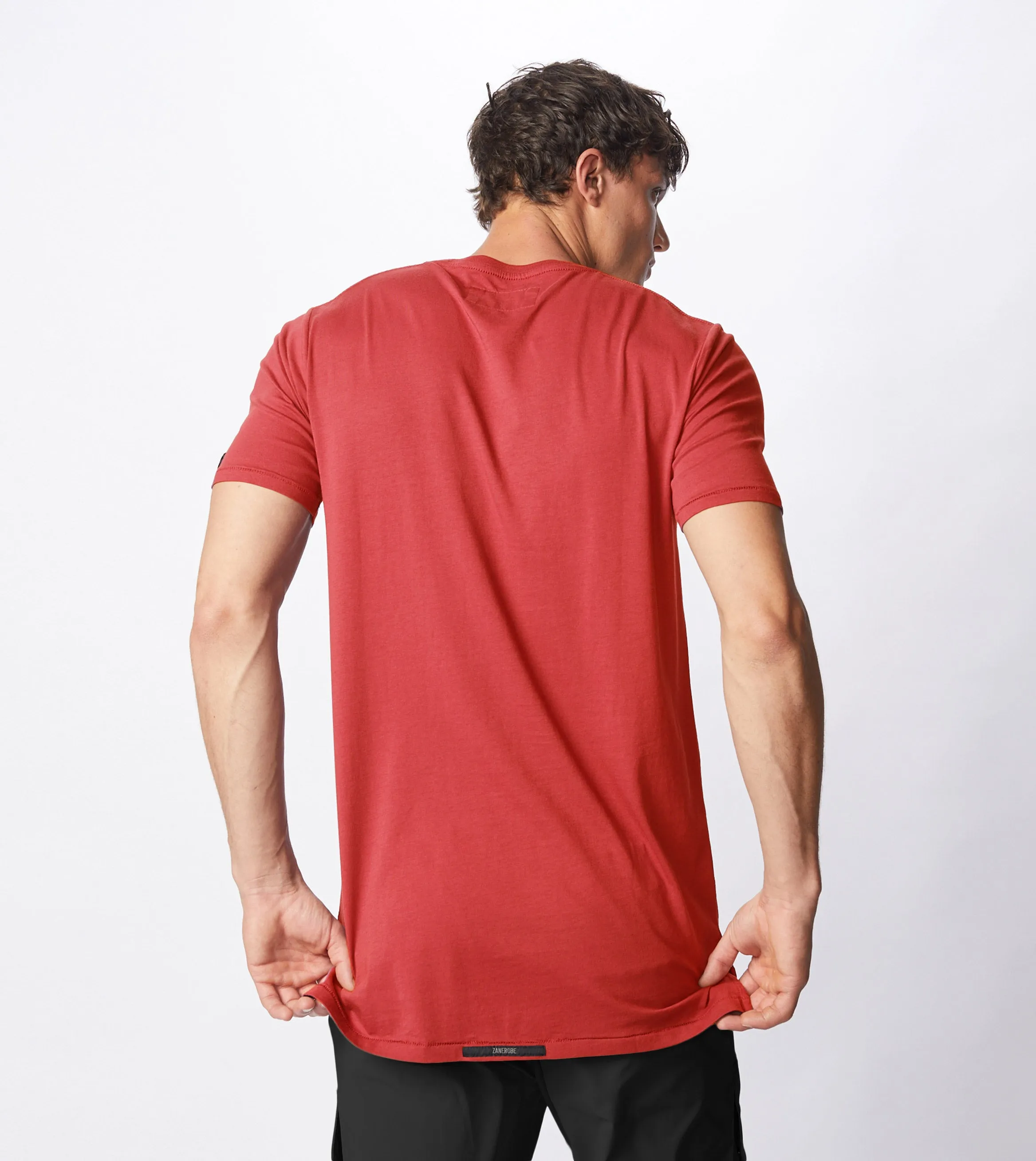 Flintlock Tee Dark Cherry sold by Zanerobe product image thumbnail 5