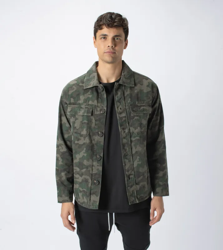 Maxfield Lightweight Utility Jacket sold by Zanerobe