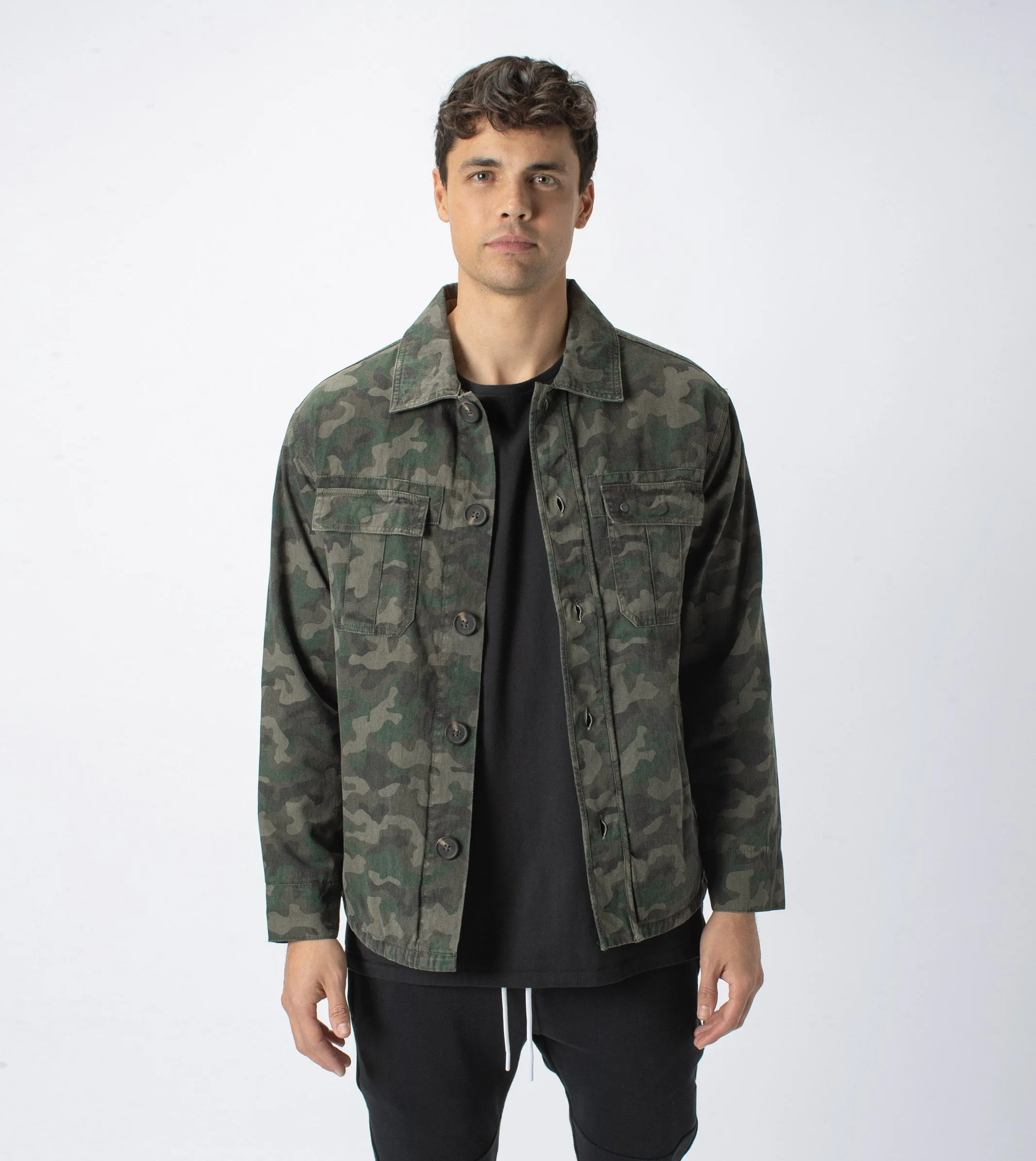 Maxfield Lightweight Utility Jacket sold by Zanerobe