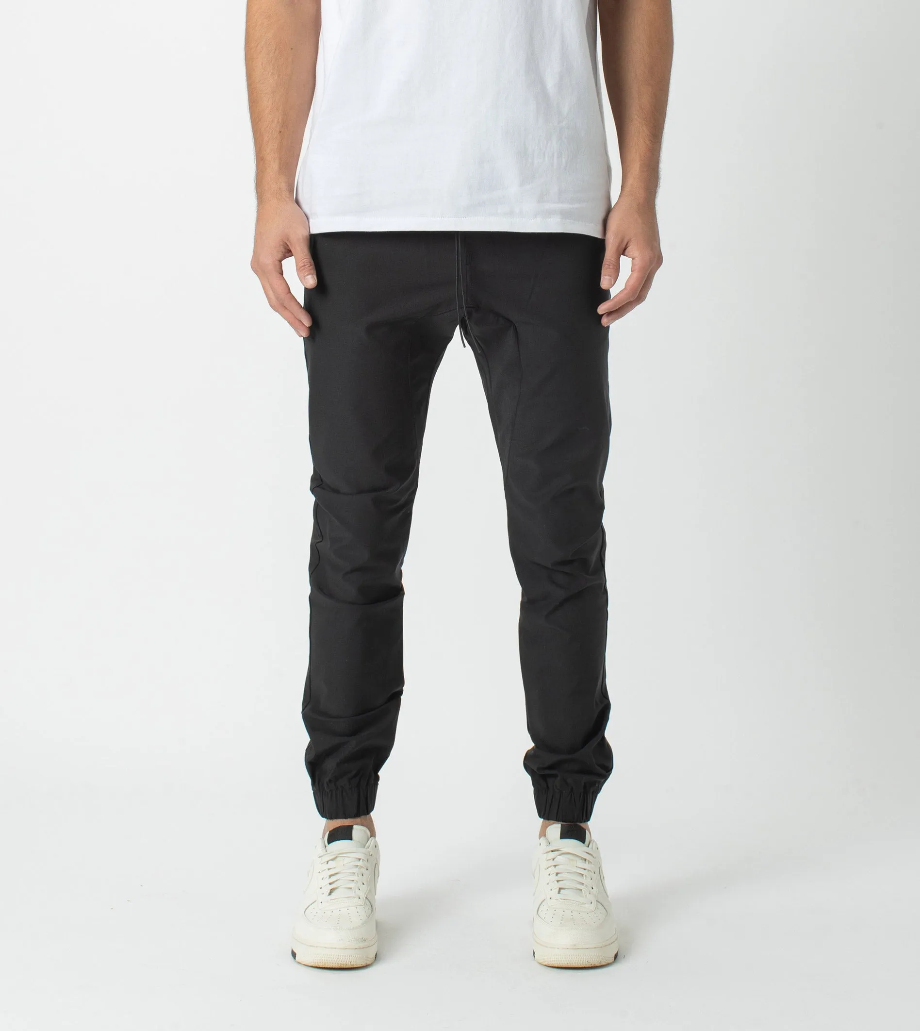 Sureshot Tech Jogger Black sold by Zanerobe