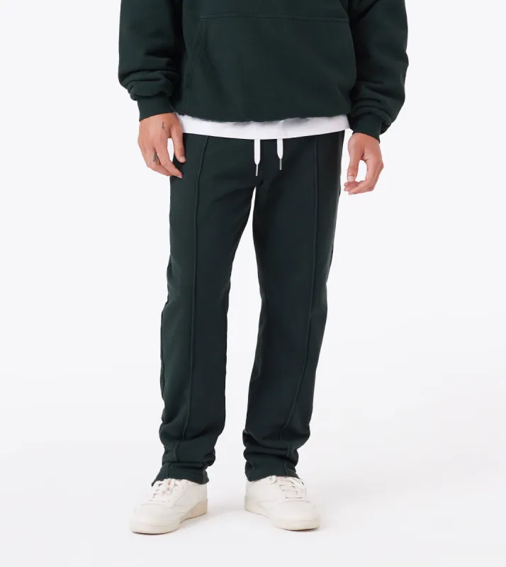 Fleece Football Trackpant Forest sold by Zanerobe