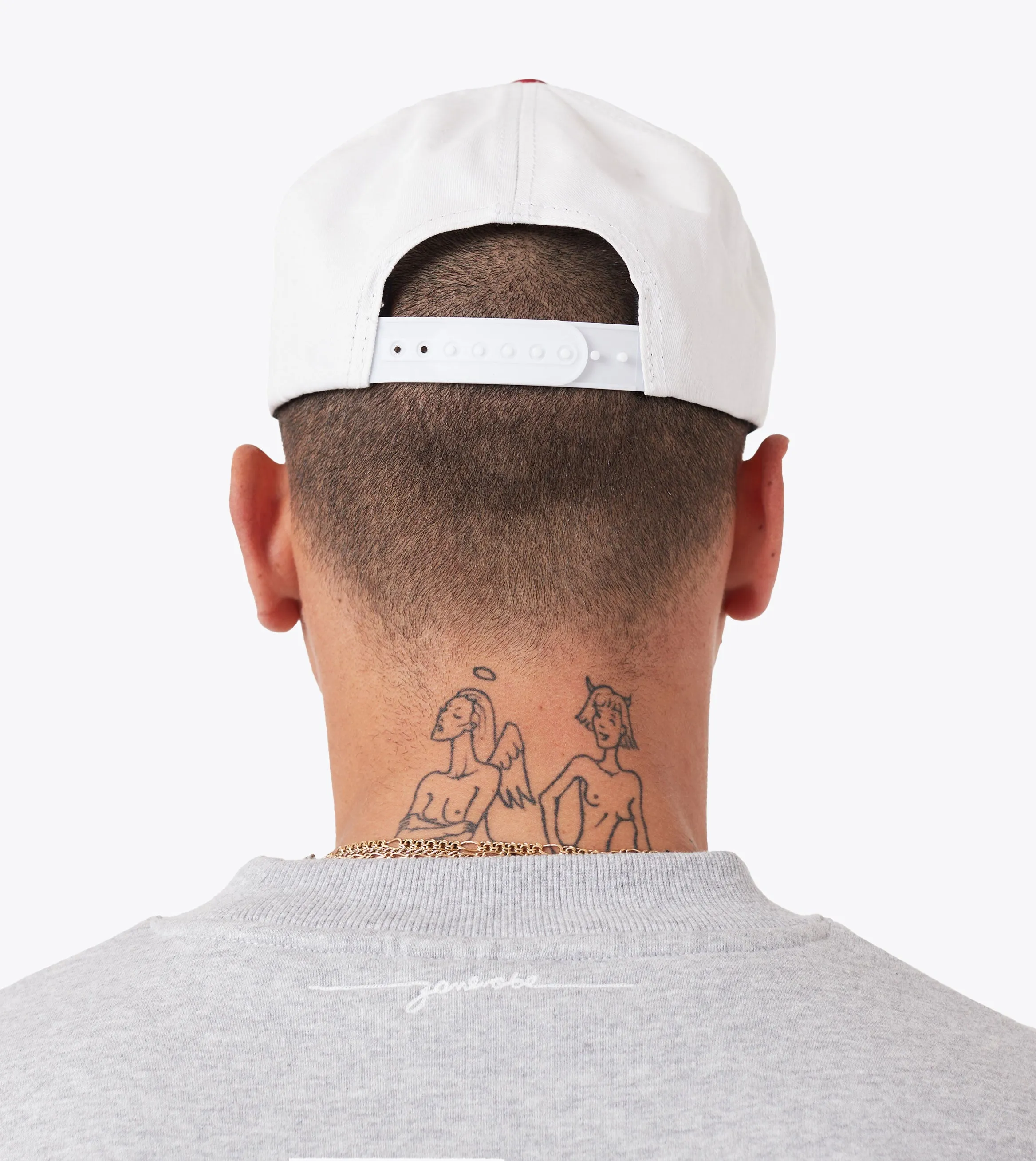 Ath. Snapback Vintage White/Cherry sold by Zanerobe product image thumbnail 5