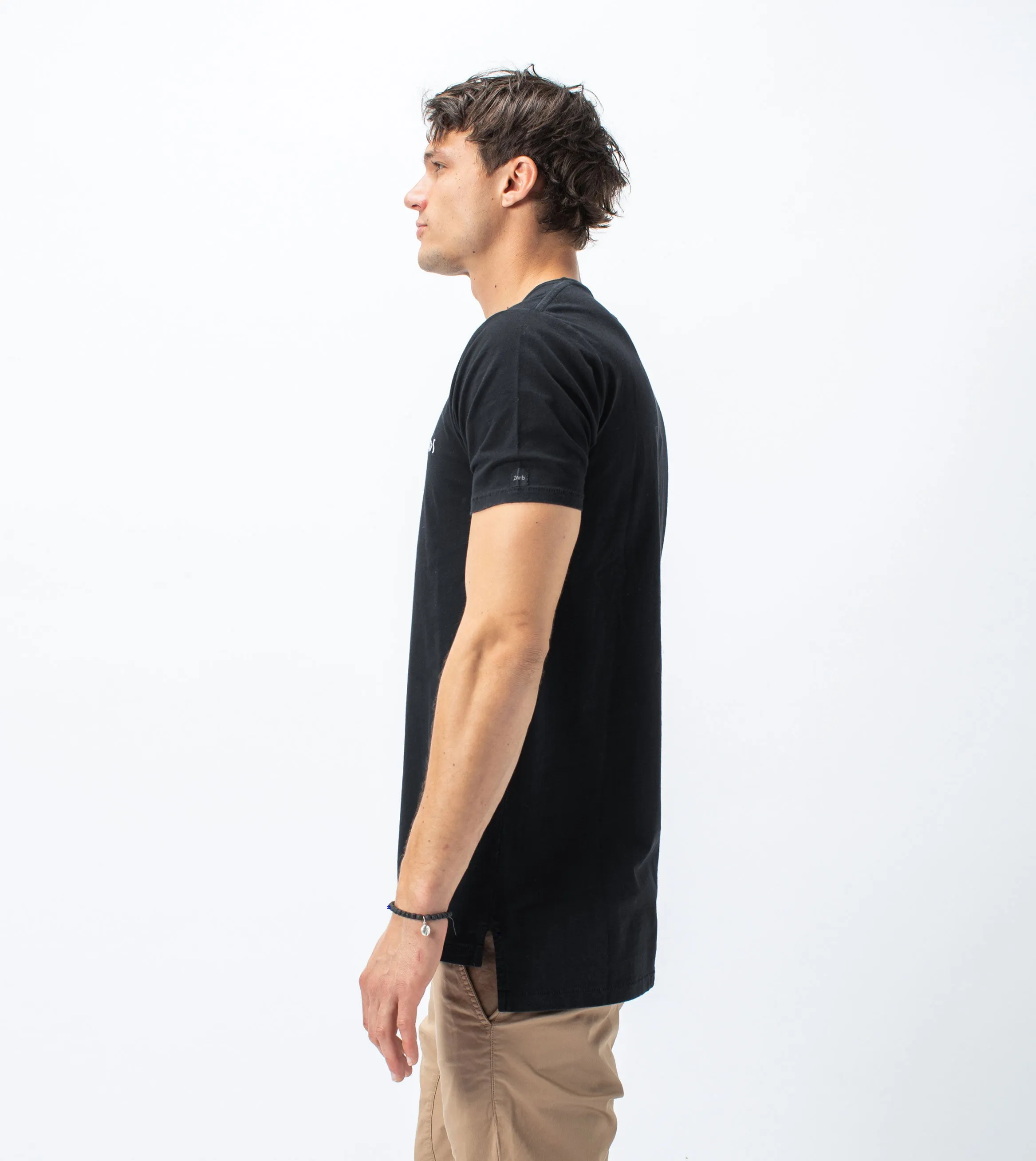 Words Flintlock Tee Smokey Black - Sale sold by Zanerobe product image thumbnail 4