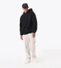 Double Down Hoodie Black sold by Zanerobe