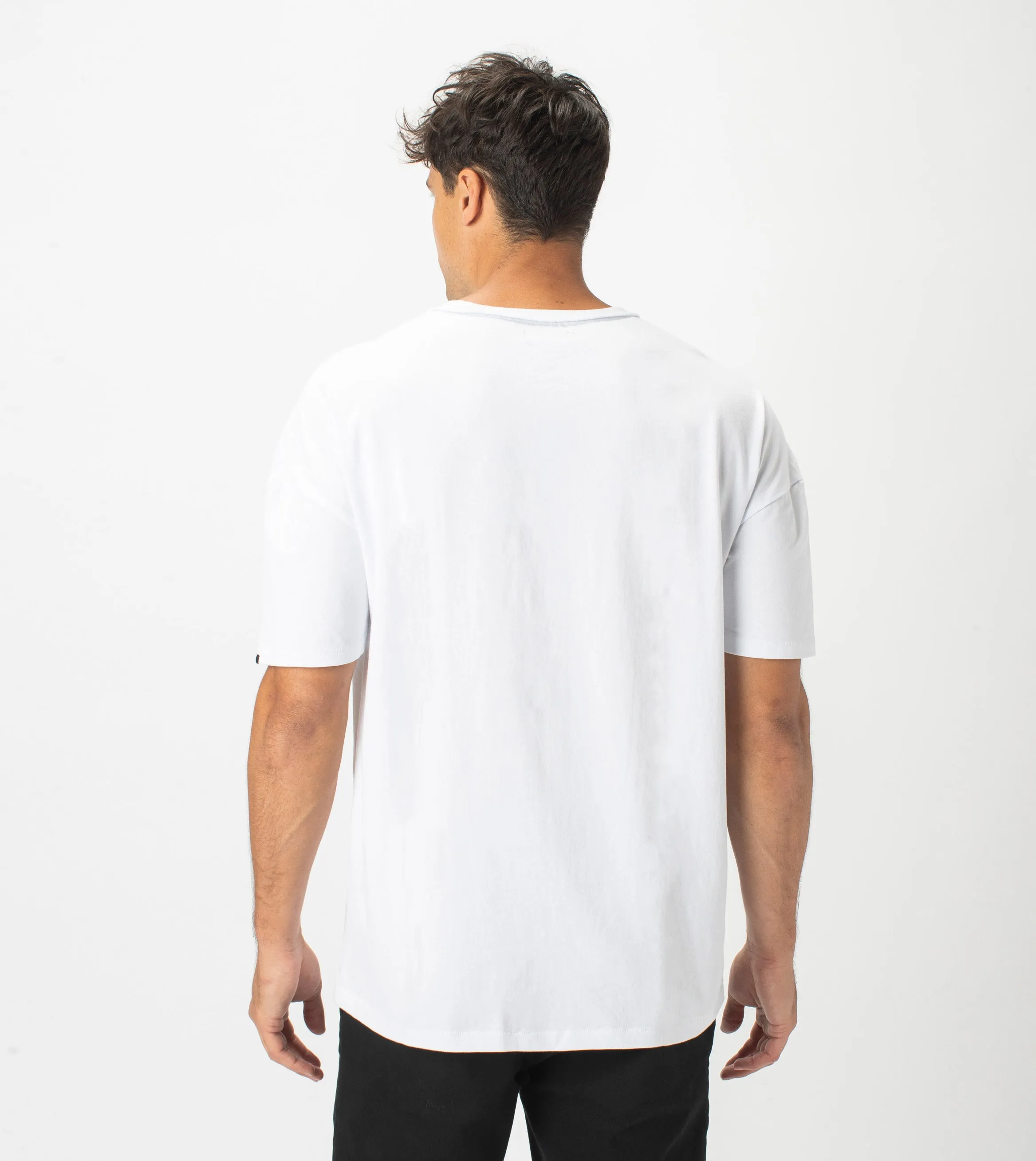 Drop Box Tee White sold by Zanerobe product image thumbnail 5