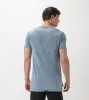 Rising Flintlock Tee Salt Blue sold by Zanerobe