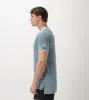 Rising Flintlock Tee Salt Blue sold by Zanerobe