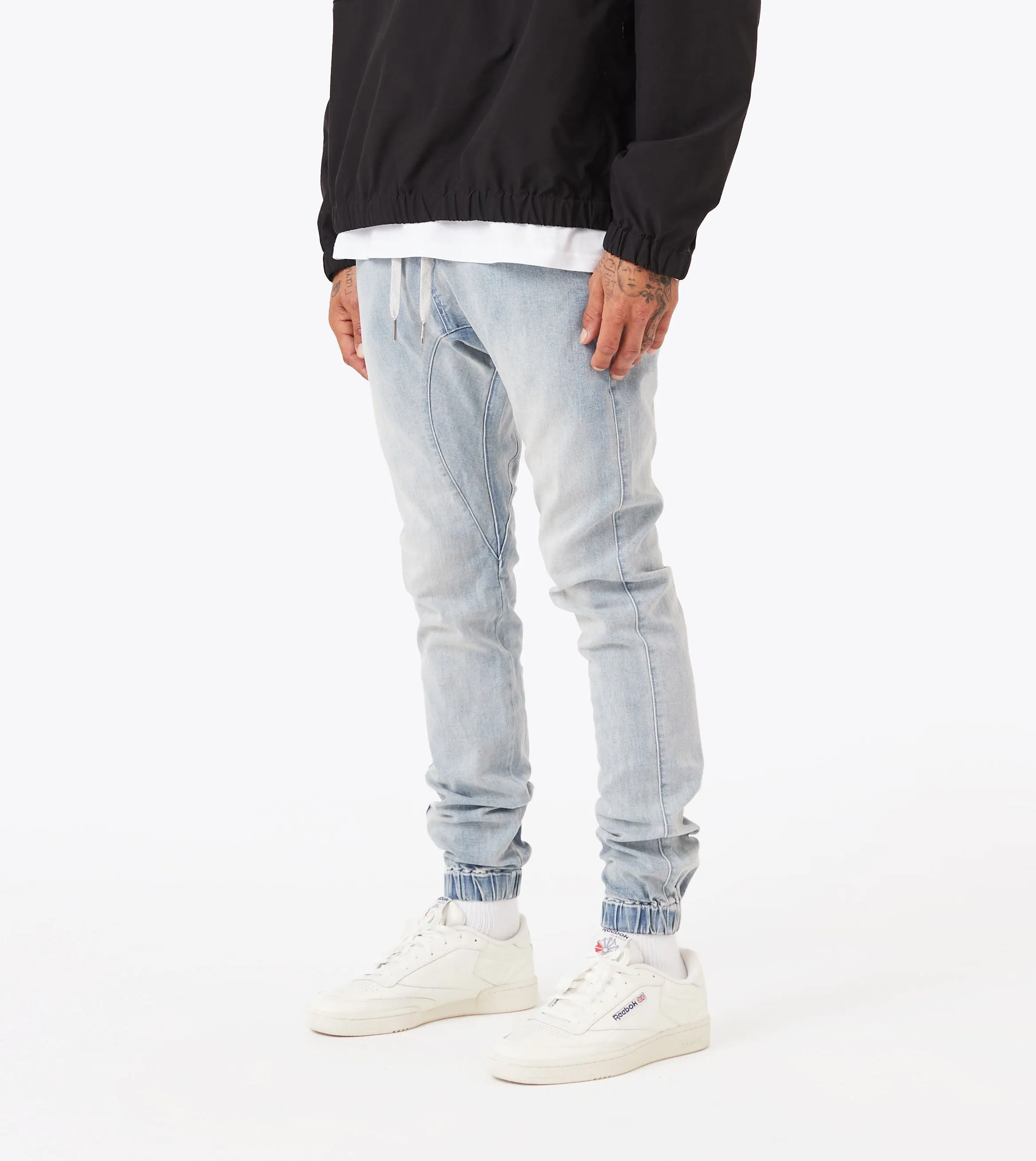Sureshot Denim Jogger Lt Blue sold by Zanerobe product image thumbnail 3