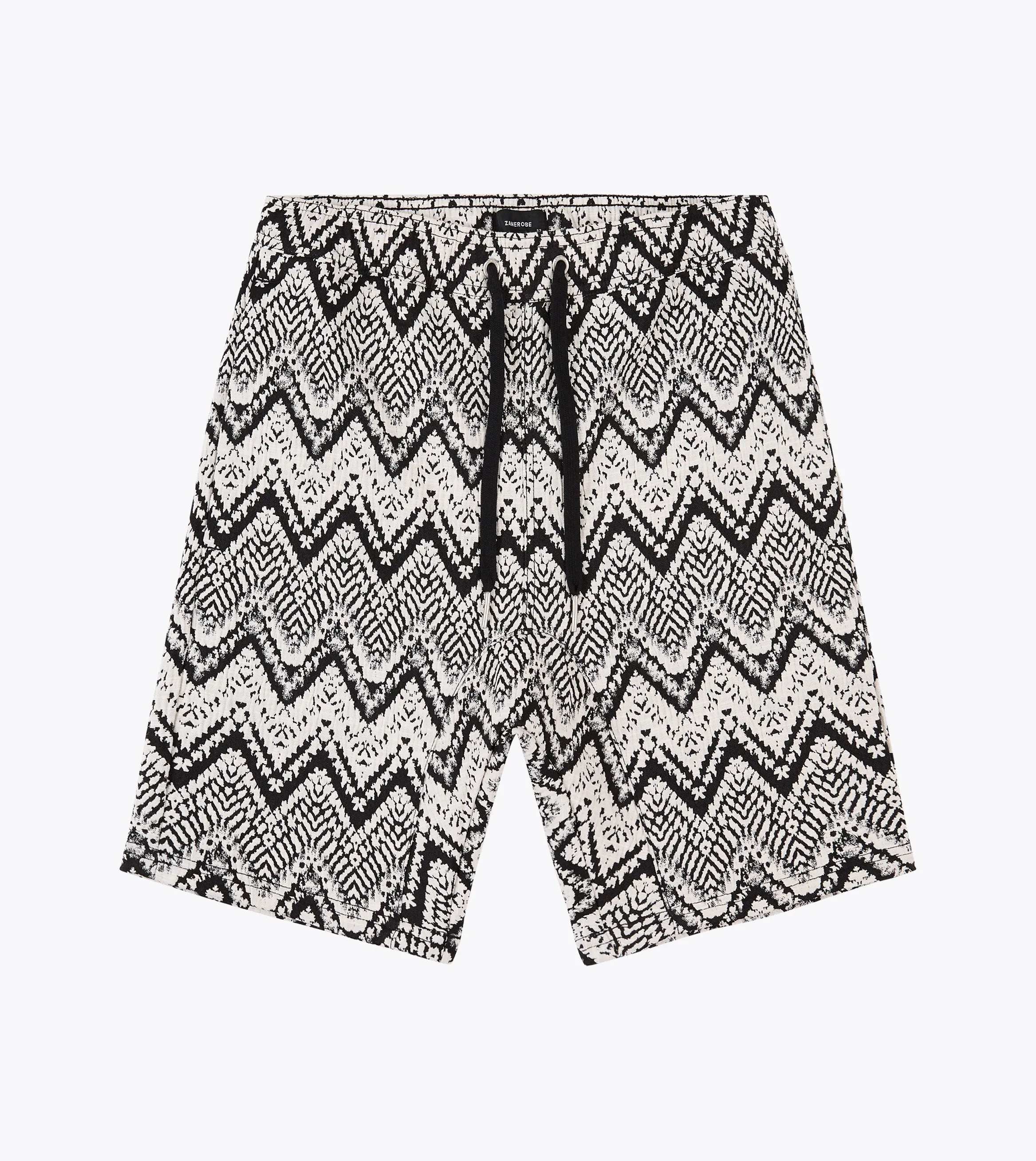 Sureshot ZZ Flight Short Black/White sold by Zanerobe product image thumbnail 3