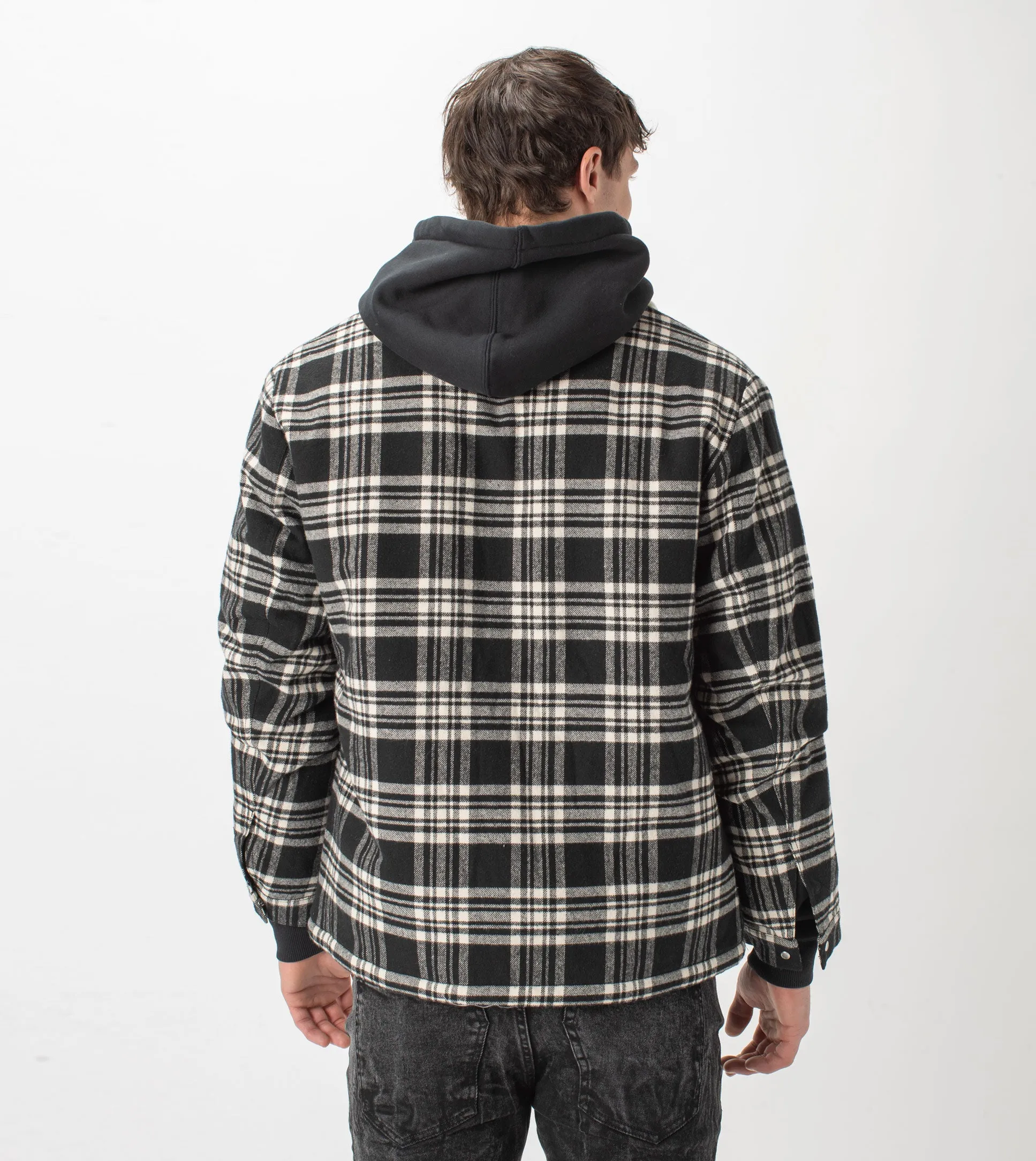 Sherpa Work Jacket Black/Milk sold by Zanerobe product image thumbnail 5