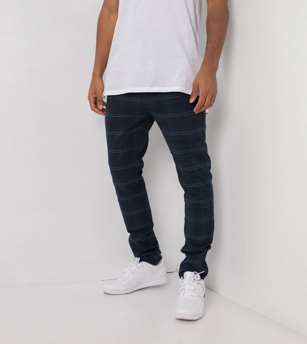 Snapshot Chino Navy Check - Sale sold by Zanerobe product image thumbnail 5