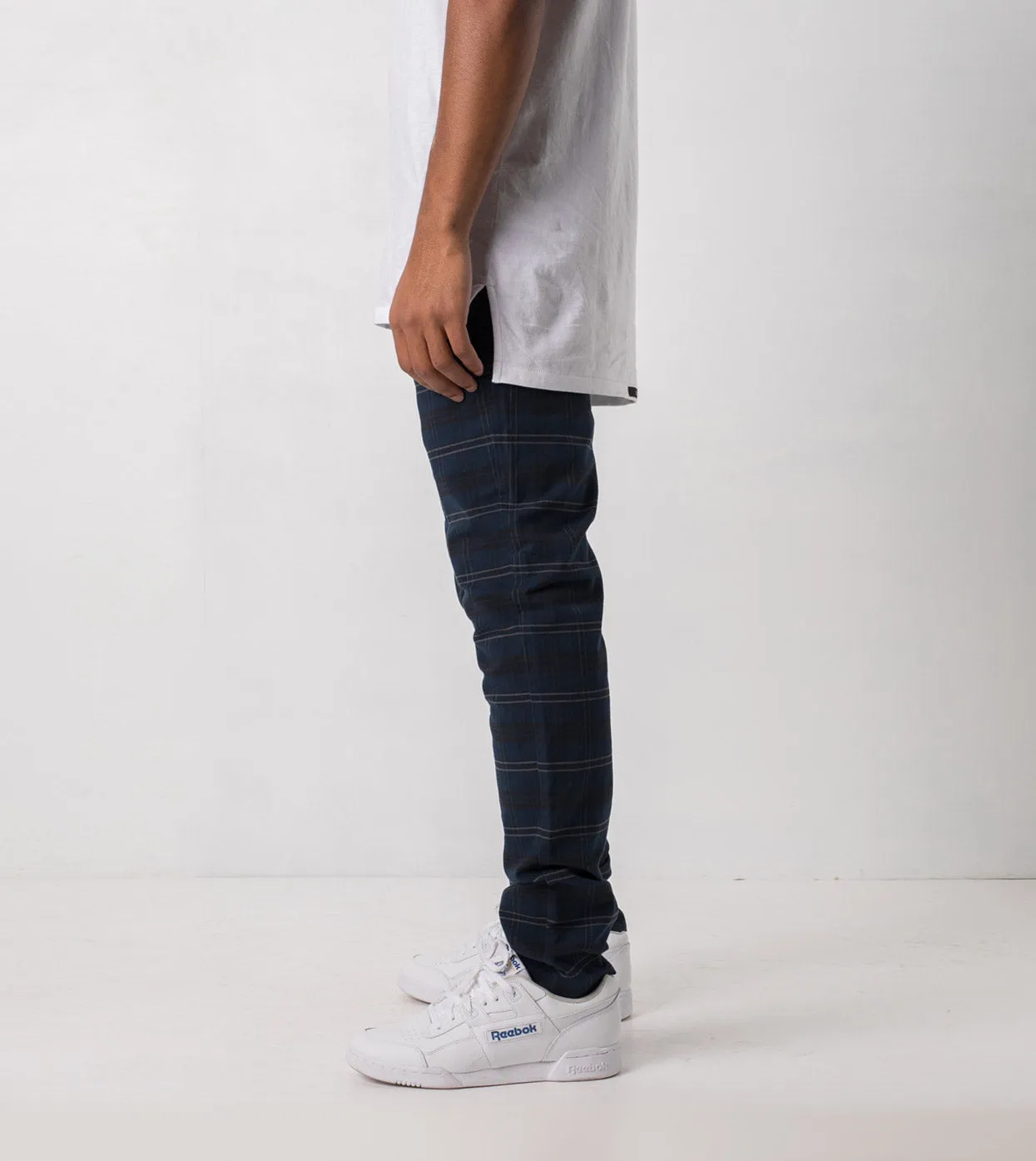 Snapshot Chino Navy Check - Sale sold by Zanerobe product image thumbnail 4