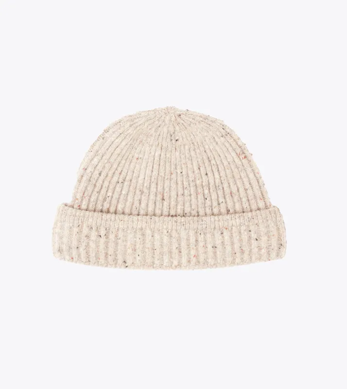 Primal Beanie Natural Marle sold by Zanerobe