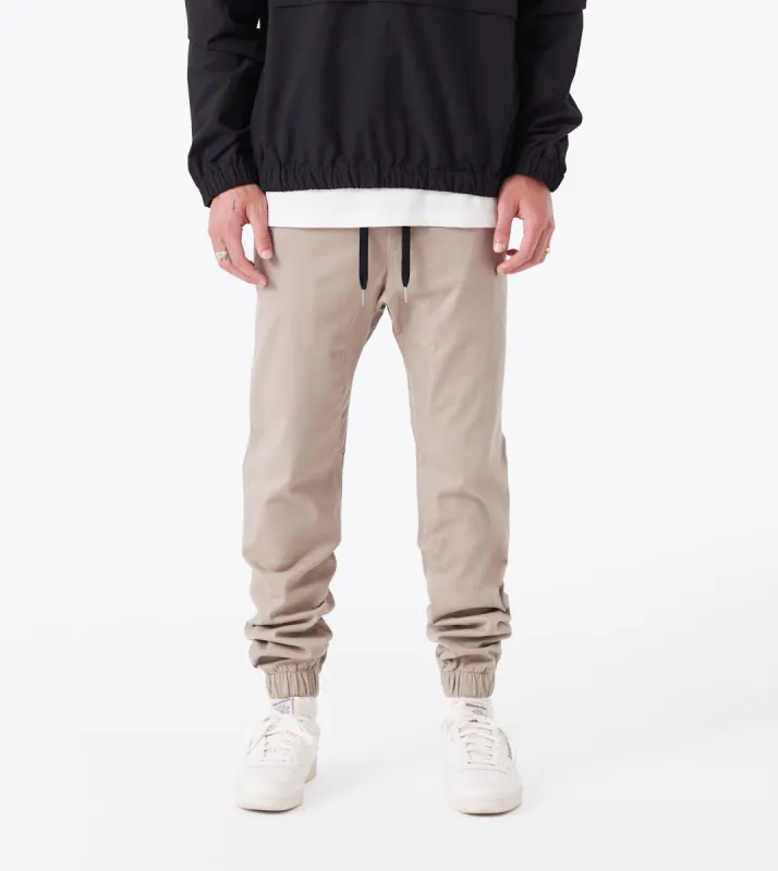 Sureshot Jogger Sandstone sold by Zanerobe