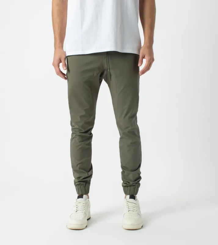 Sureshot Tech Jogger Moss sold by Zanerobe
