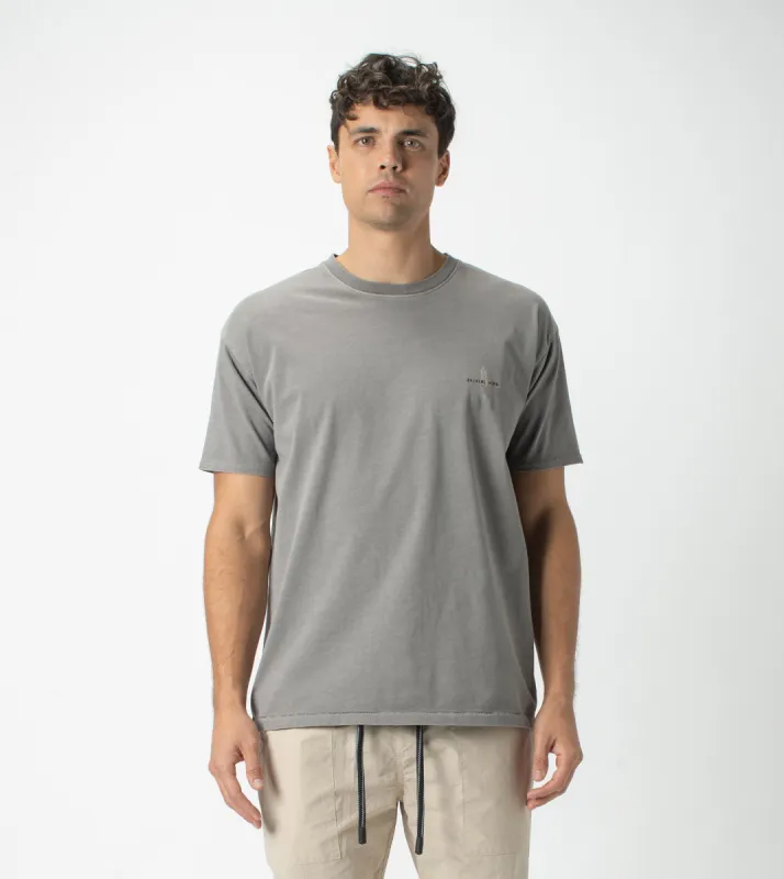 Wheat Box Tee GD Ash sold by Zanerobe