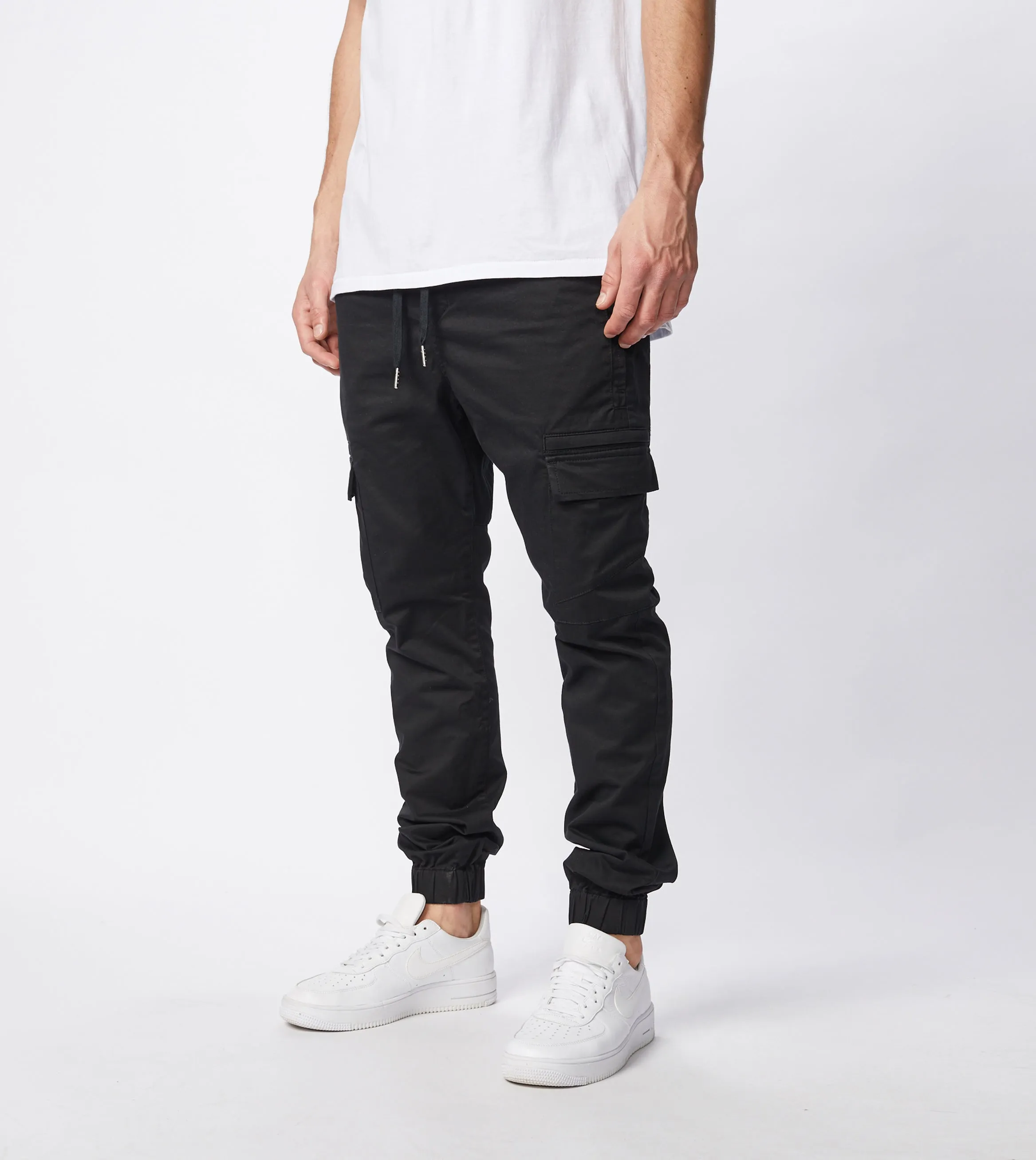 Sureshot Lightweight Cargo Jogger Washed Black sold by Zanerobe product image thumbnail 2