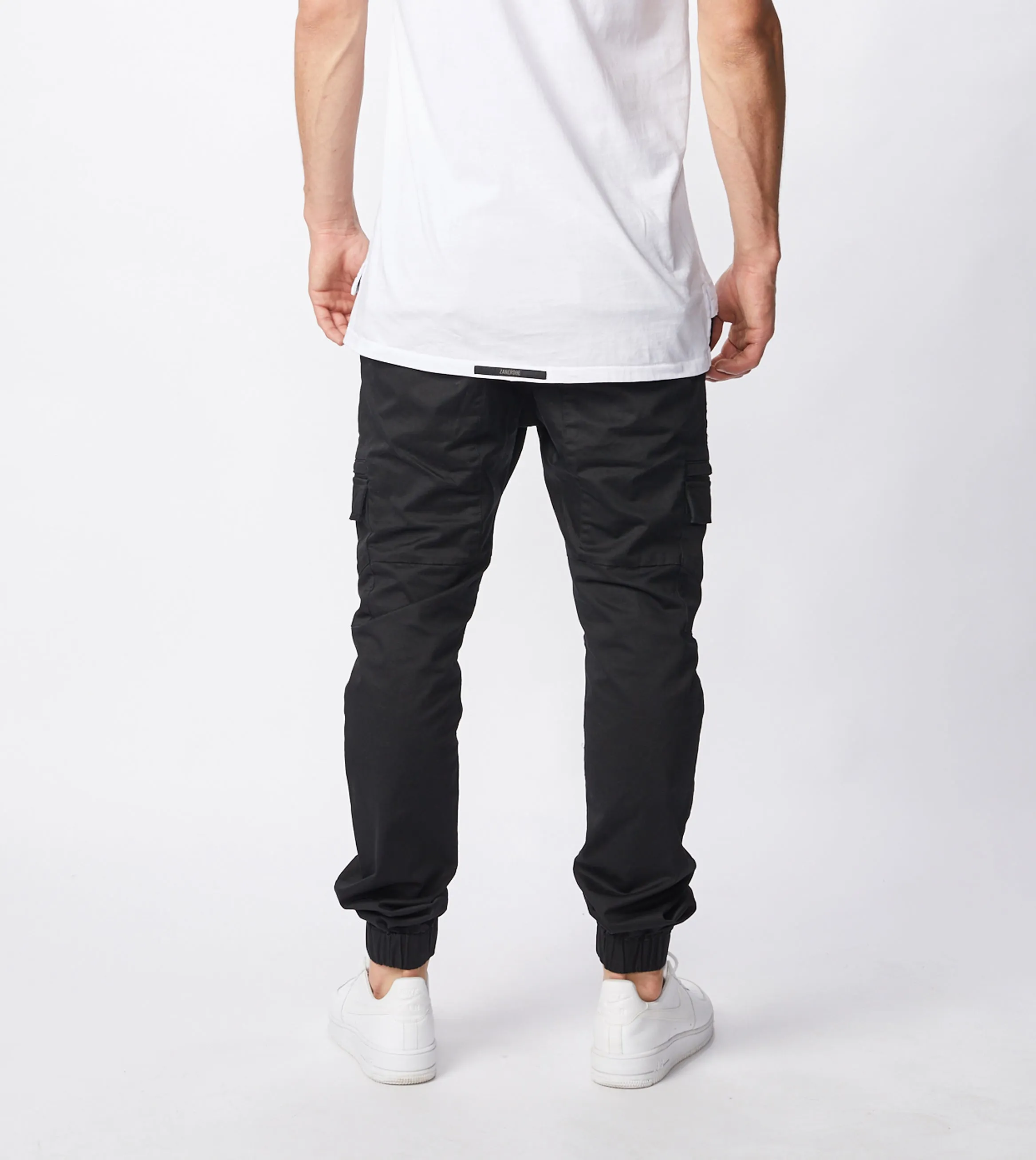 Sureshot Lightweight Cargo Jogger Washed Black sold by Zanerobe product image thumbnail 5