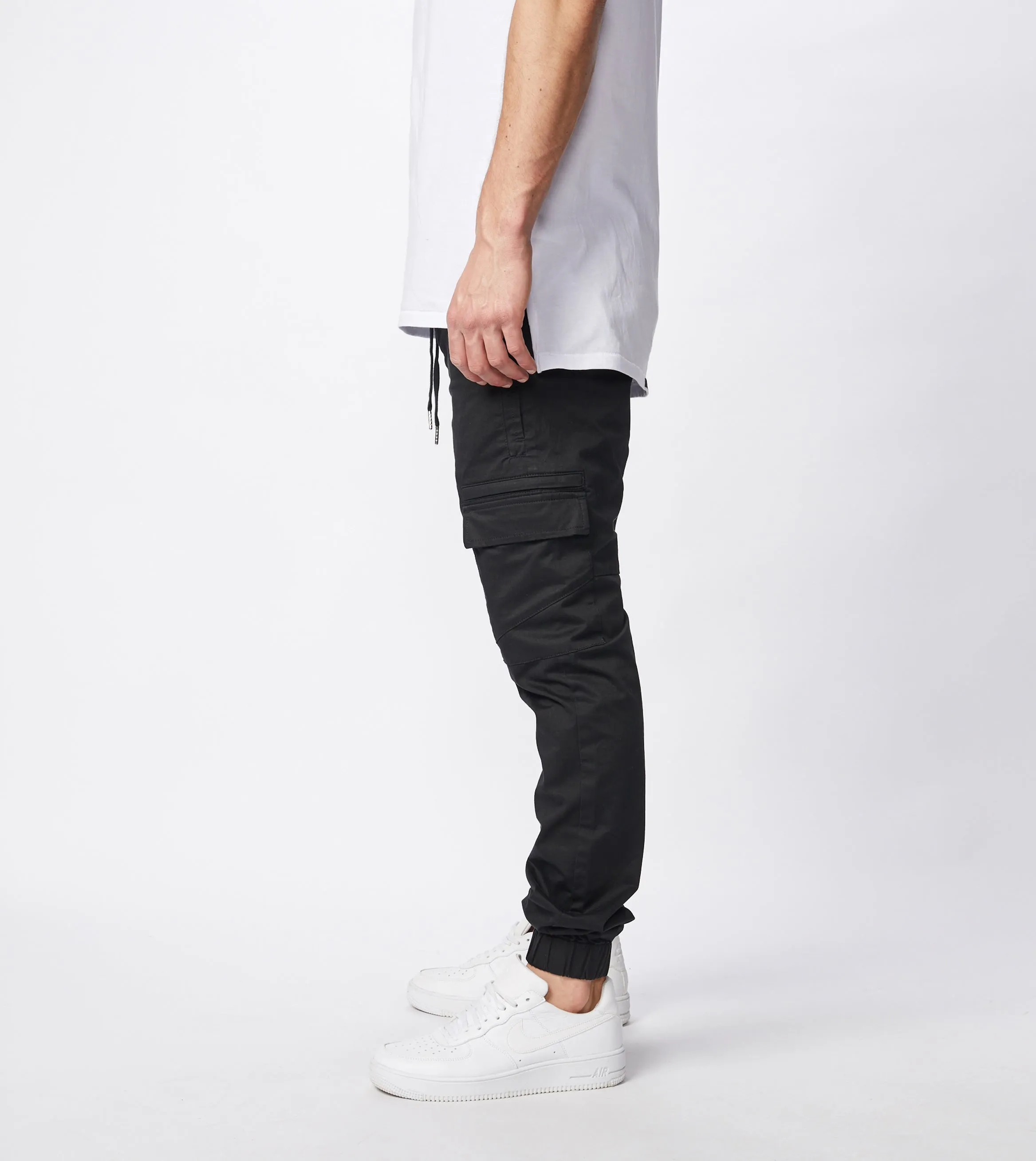 Sureshot Lightweight Cargo Jogger Washed Black sold by Zanerobe product image thumbnail 4