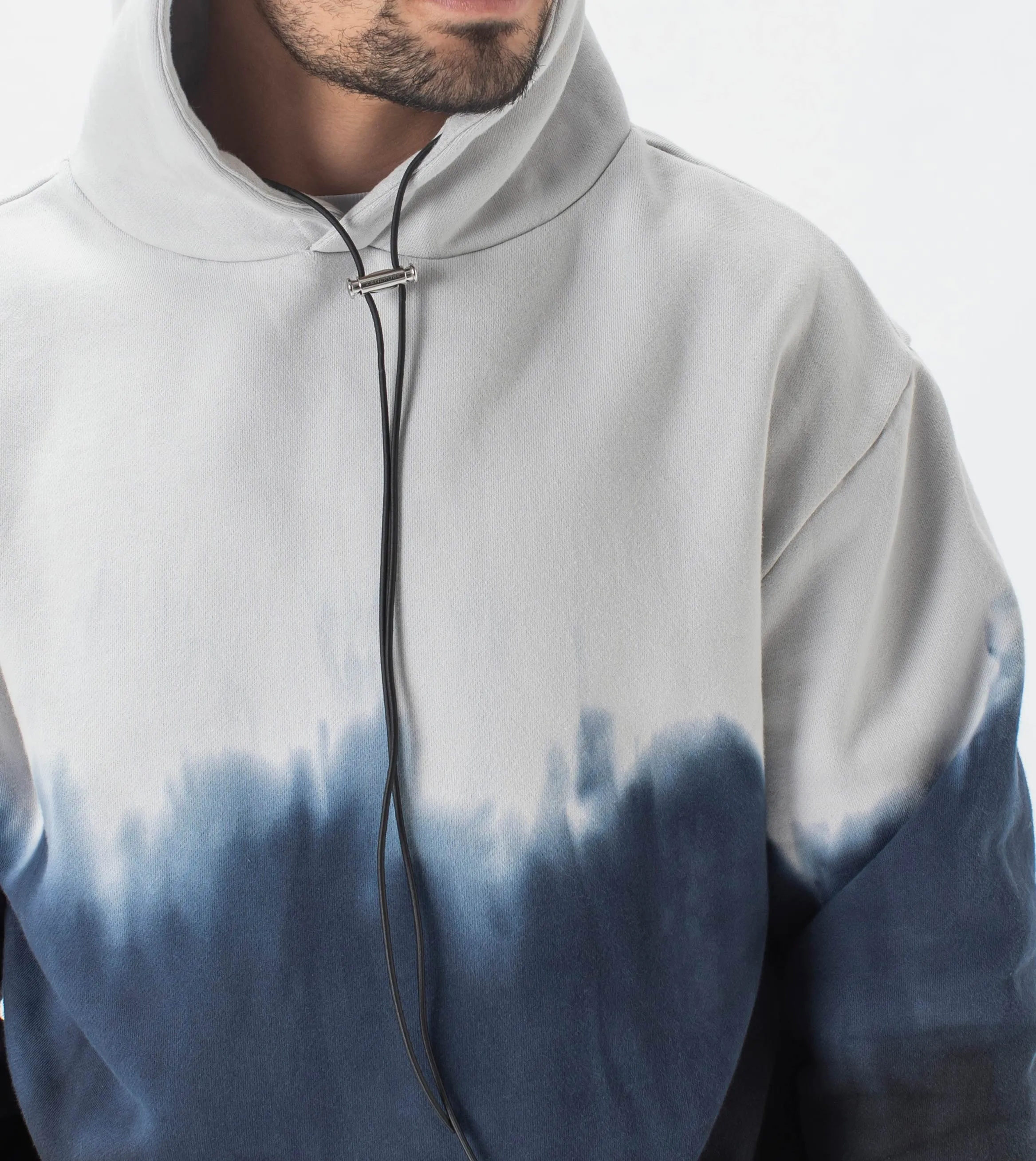 Lowgo Hood Sweat Frost/Black sold by Zanerobe product image thumbnail 3