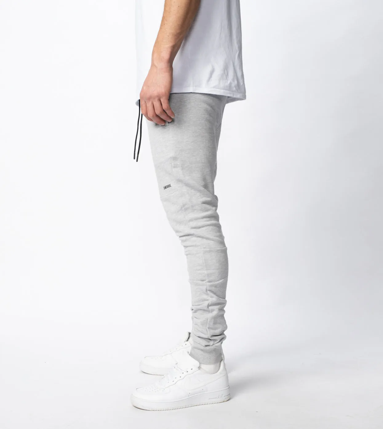 Sureshot Fleece Jogger Grey Marle sold by Zanerobe product image thumbnail 2