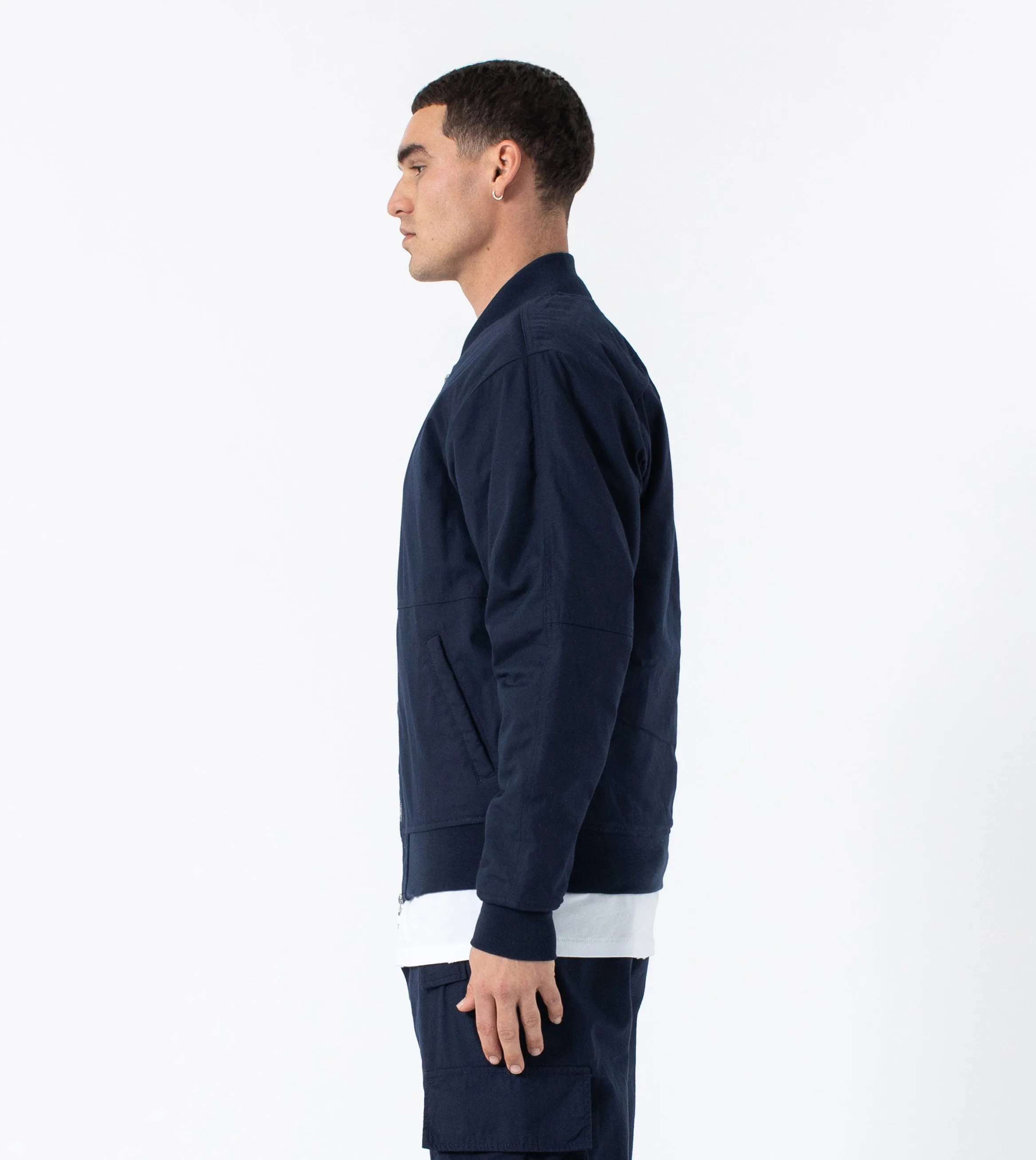 Primal Bomber Jacket Indigo sold by Zanerobe product image thumbnail 5