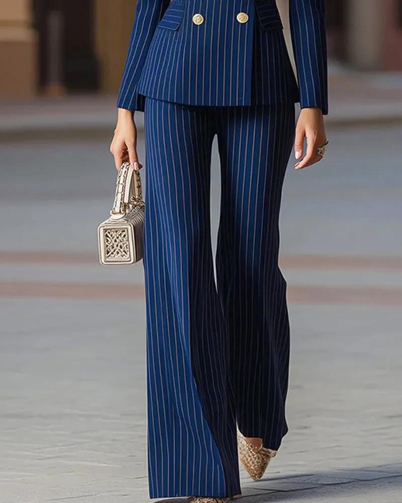 Smart Casual Stripe Matching Sets sold by zeagoo product image thumbnail 5