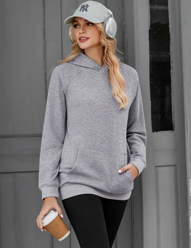Soft Midweight Casual Hooded Sweatshirts (US Only) made by zeagoo