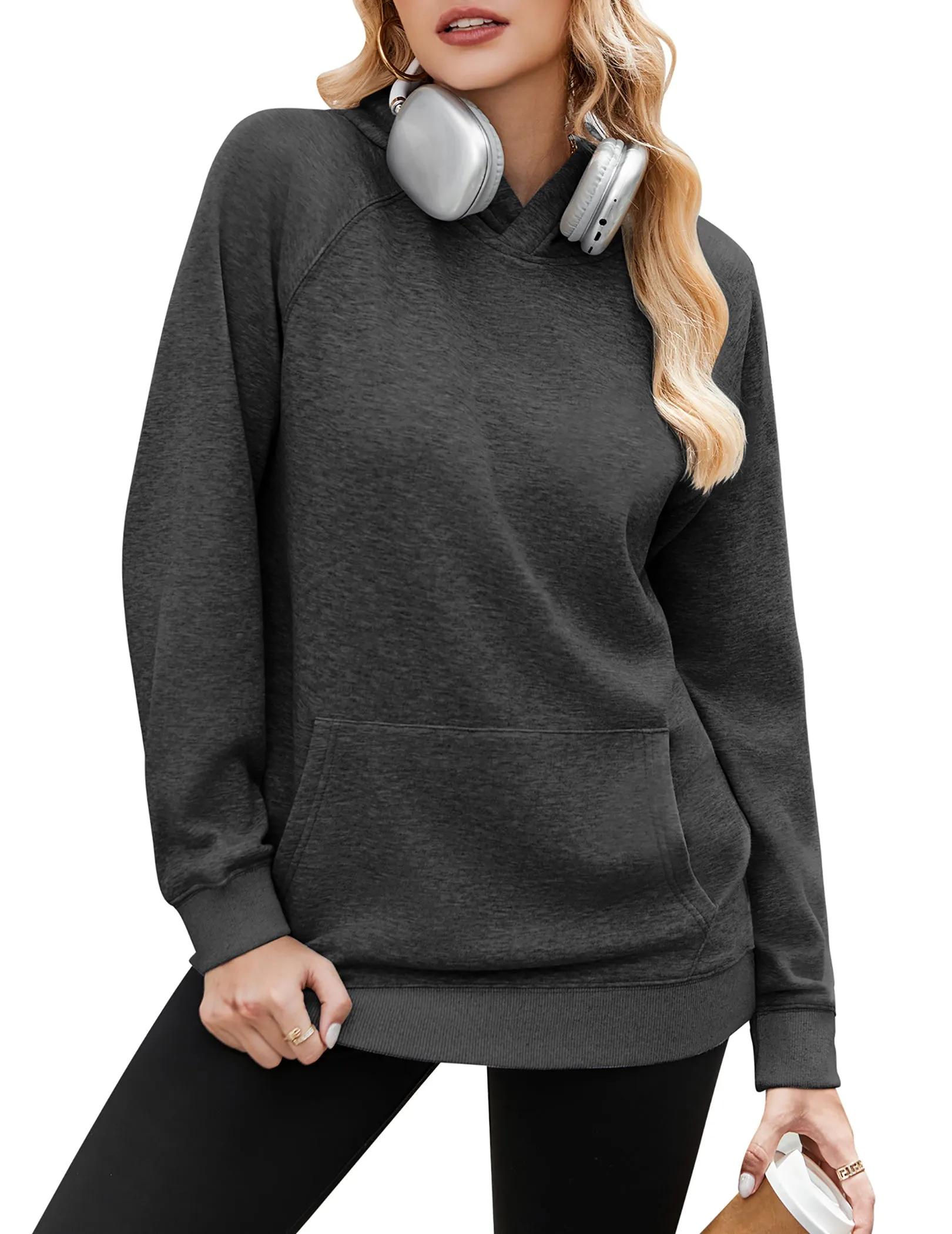 Soft Midweight Casual Hooded Sweatshirts (US Only) sold by zeagoo product image thumbnail 5