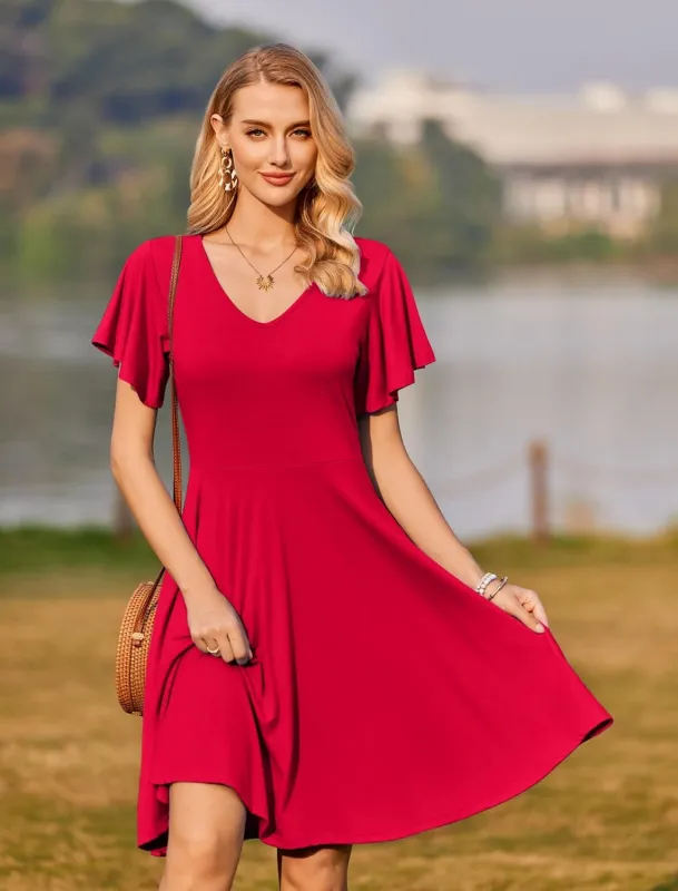 Zeagoo Summer Dress Women's Casual Dress (DE Only) made by zeagoo