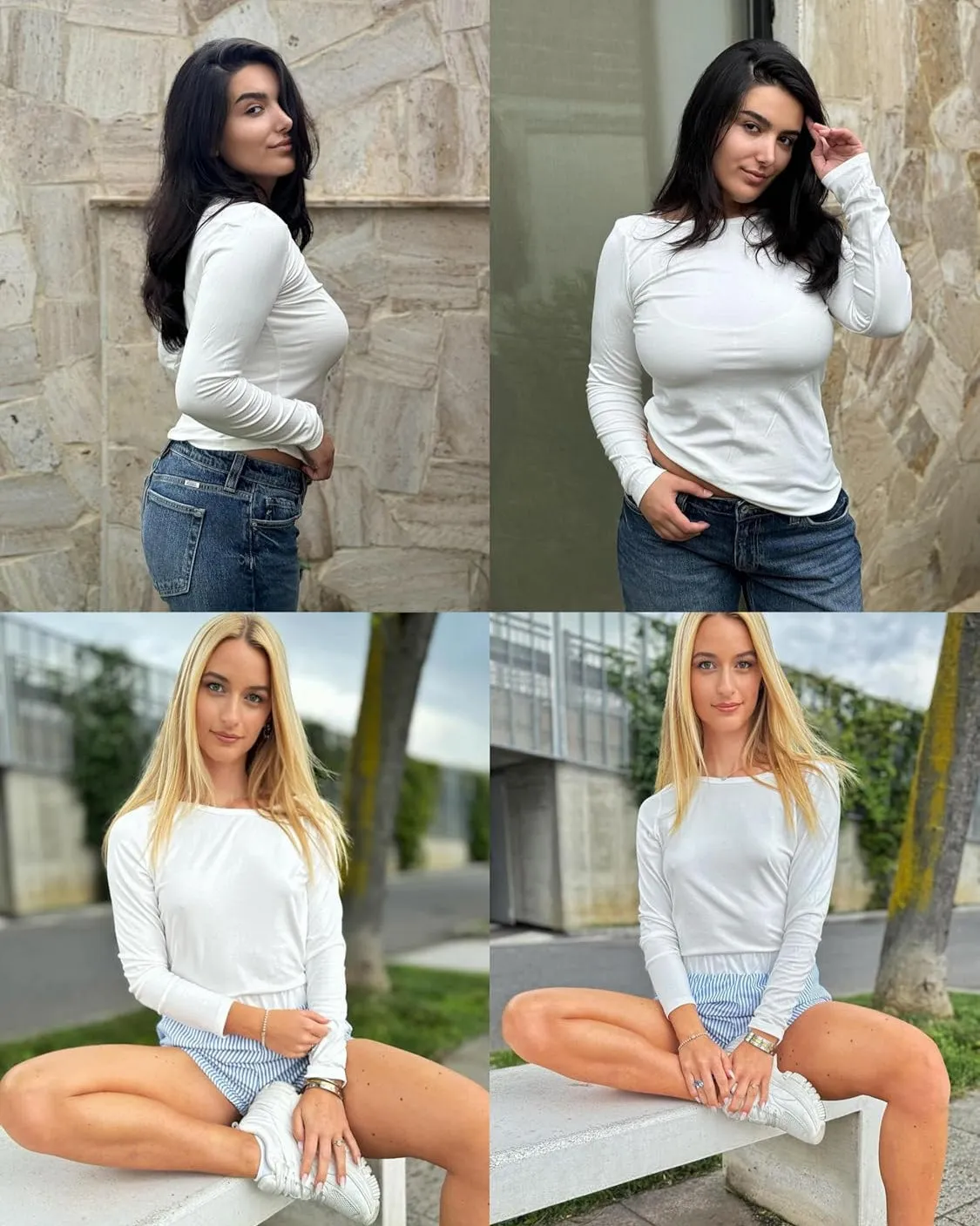 Zeagoo Women's T-Shirt Ribbed Long Sleeve Shirts (DE Only) sold by zeagoo product image thumbnail 5