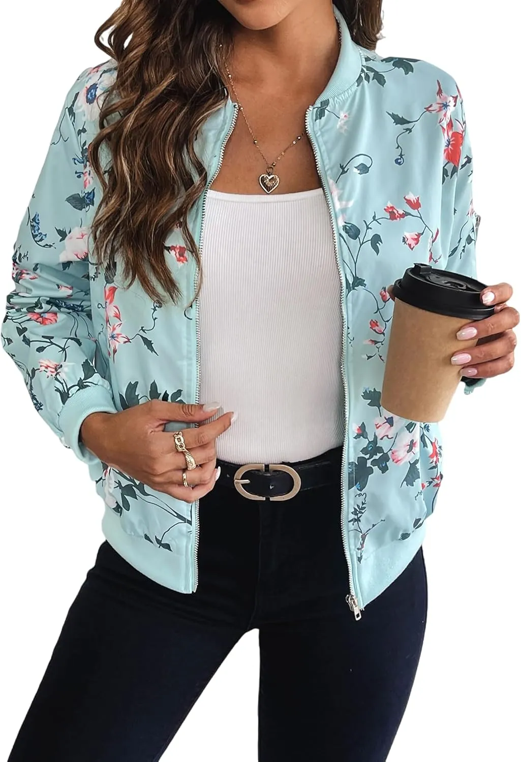 (DE Only) Zeagoo Short Bomber Jacket sold by zeagoo