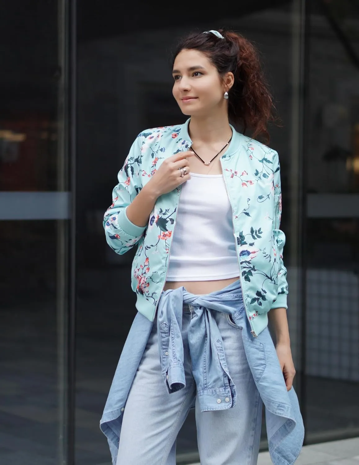 (DE Only) Zeagoo Short Bomber Jacket sold by zeagoo product image thumbnail 5