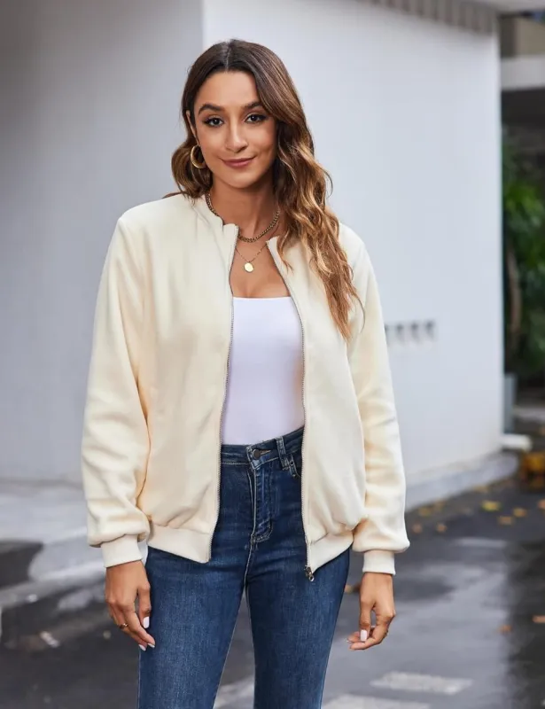 Zeagoo Sherpa Fleece Jacket Faux Fuzzy Casual Zip Up Coat sold by zeagoo