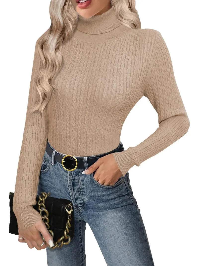 Zeagoo Women's Turtleneck Sweaters Long SleevePullover Tops sold by zeagoo product image thumbnail 2