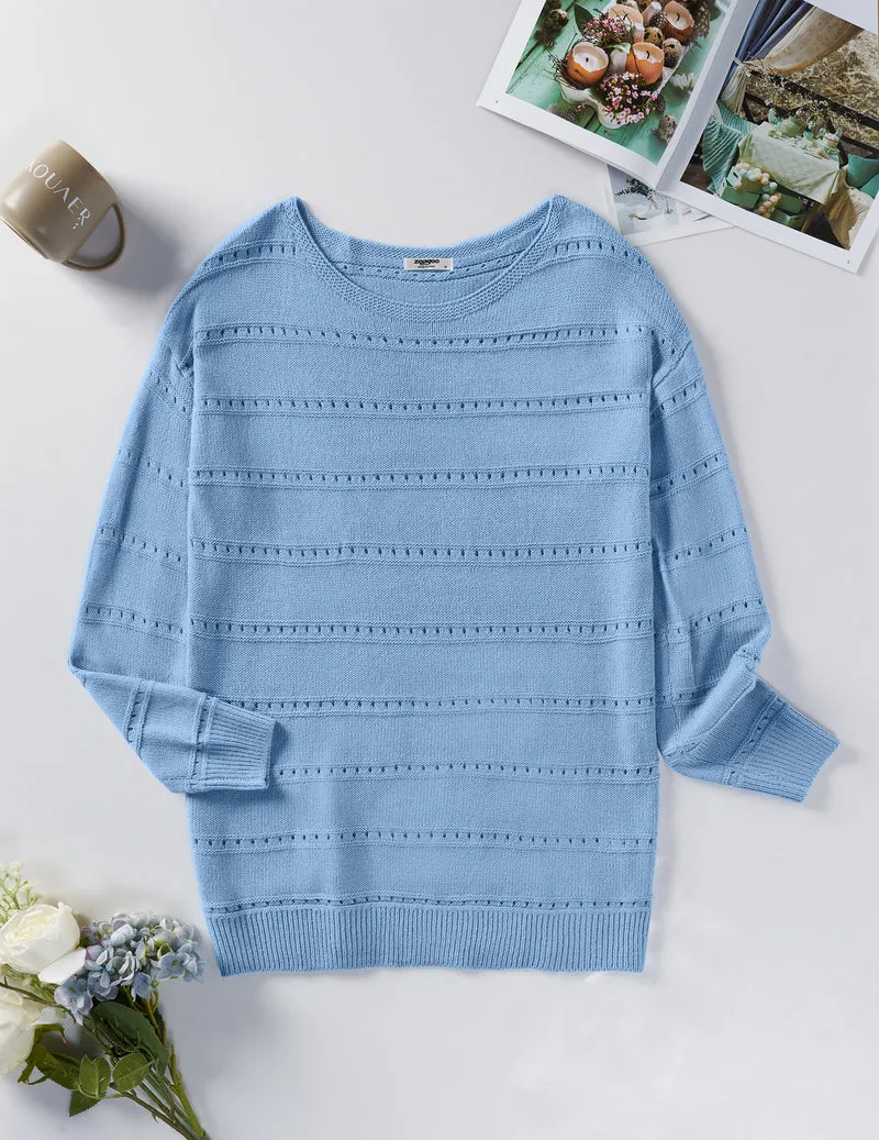 Zeagoo Womens Sweaters Cute Long Sleeve Off The Shoulder Tops sold by zeagoo product image thumbnail 4