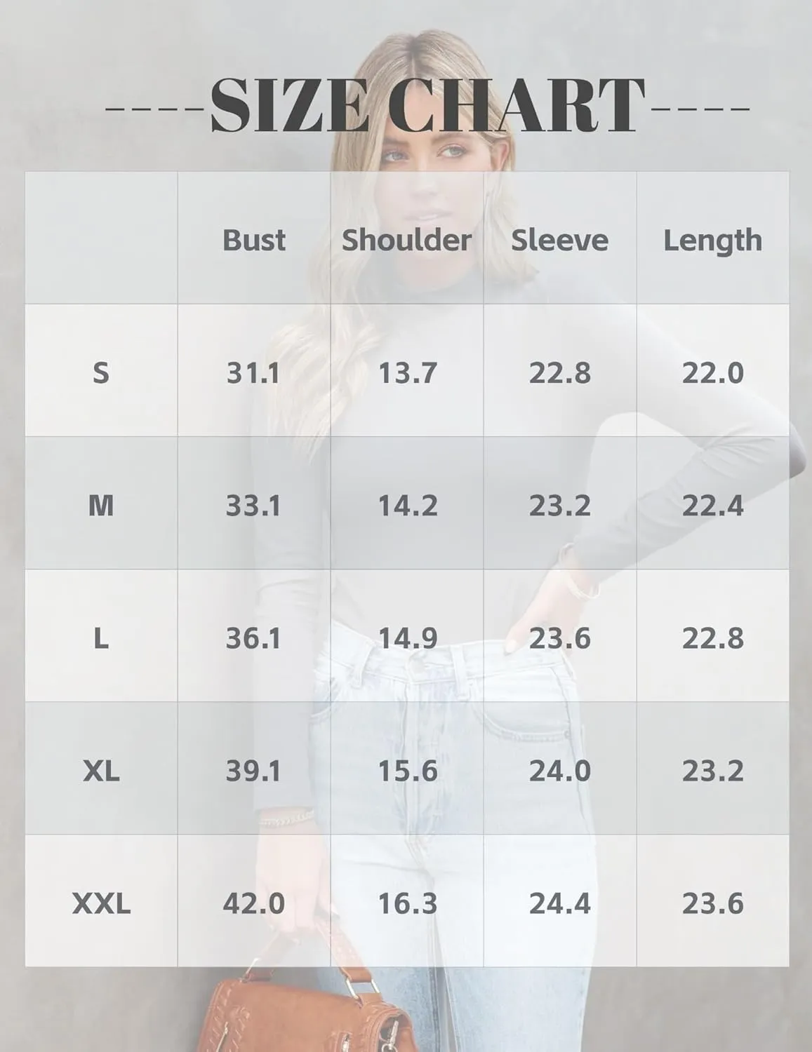 Zeagoo Women's Mock Neck Long Sleeve T Shirts sold by zeagoo product image thumbnail 3