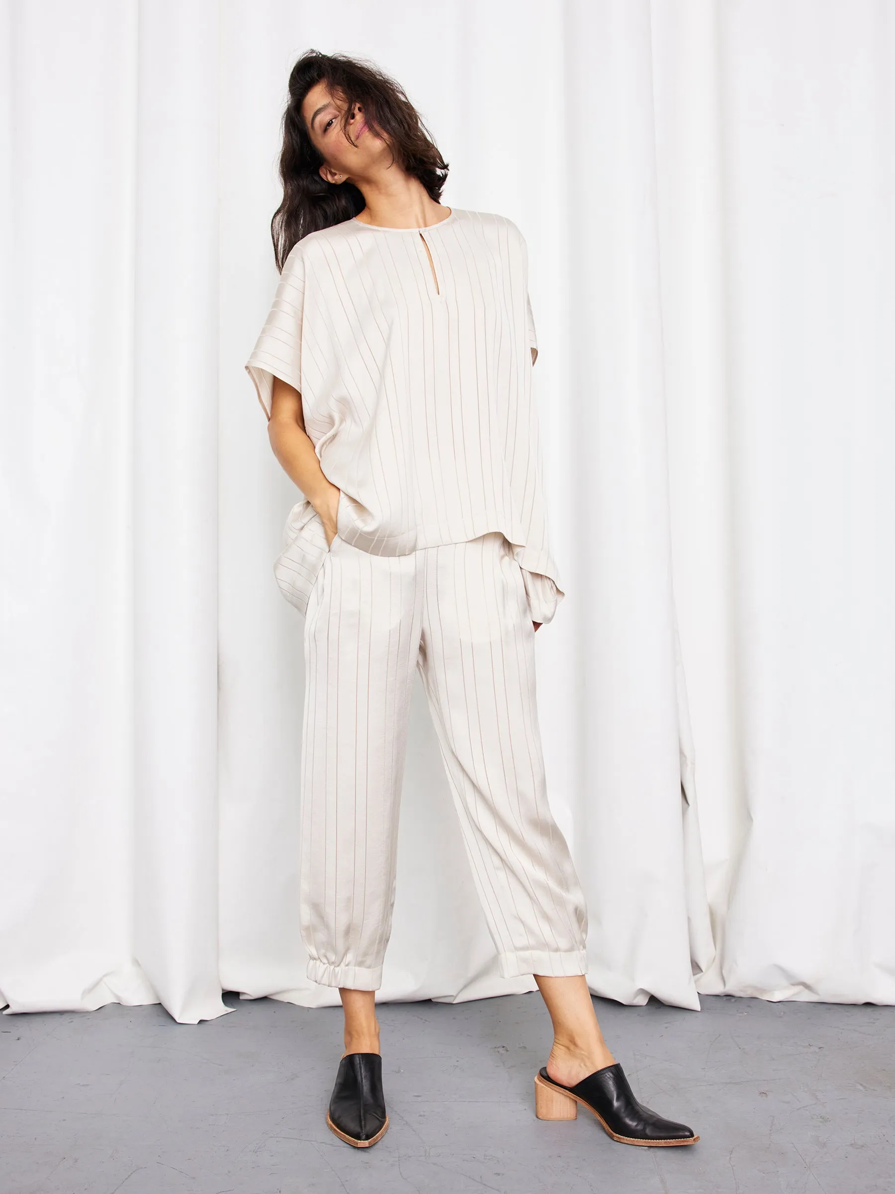 Rae Poncho Top sold by Zero + Maria Cornejo product image thumbnail 3
