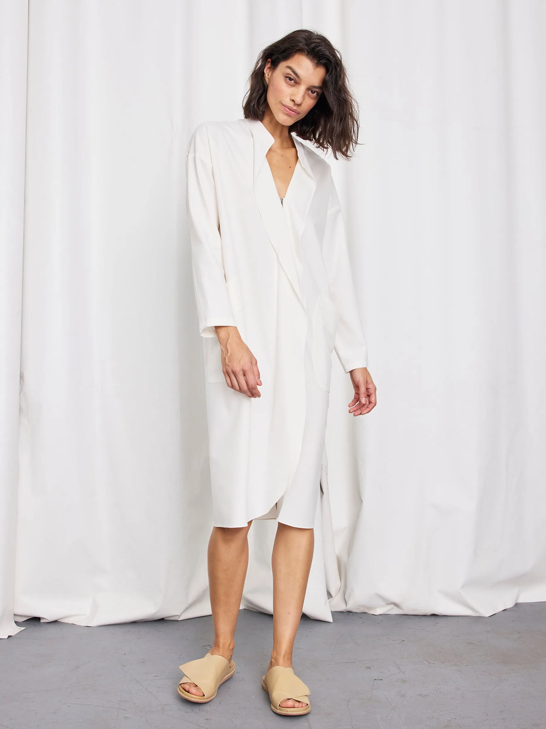 Long-Sleeved Fin Gaban Dress sold by Zero + Maria Cornejo