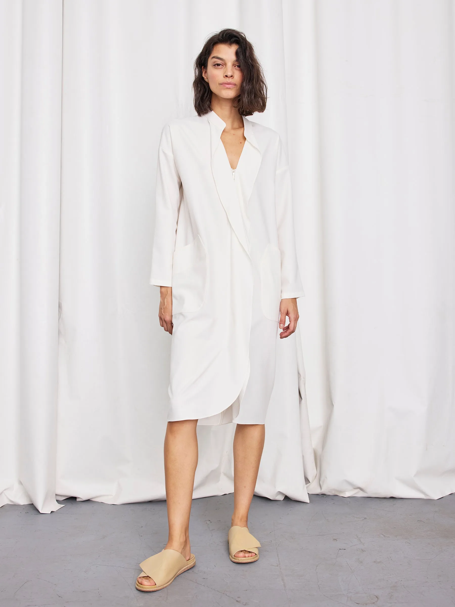Long-Sleeved Fin Gaban Dress sold by Zero + Maria Cornejo product image thumbnail 2