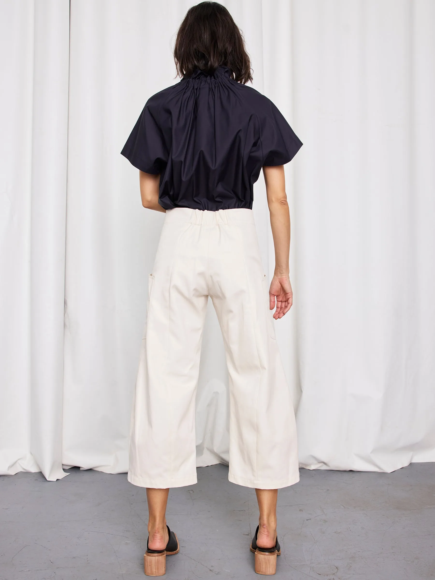Curved Eda Culotte sold by Zero + Maria Cornejo product image thumbnail 5