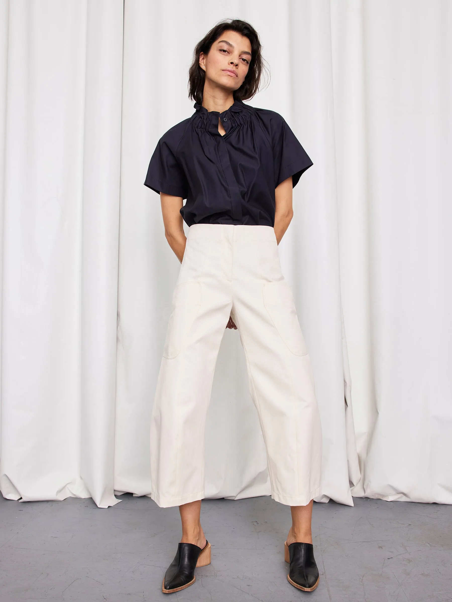 Curved Eda Culotte sold by Zero + Maria Cornejo
