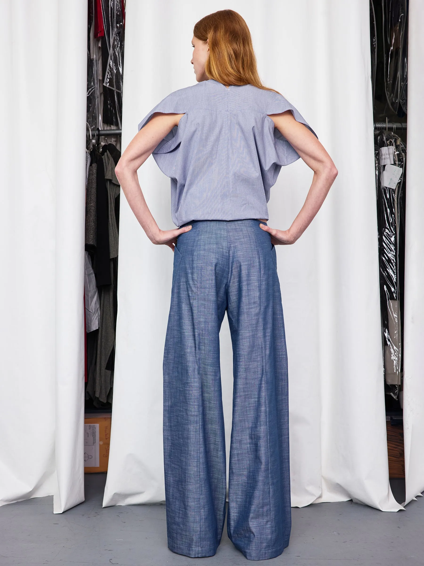 Wide Eda Pant sold by Zero + Maria Cornejo product image thumbnail 5