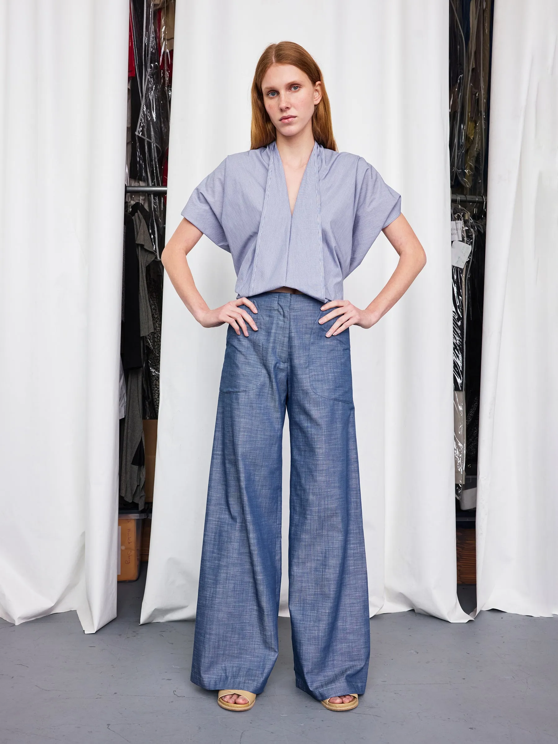 Wide Eda Pant sold by Zero + Maria Cornejo product image thumbnail 2