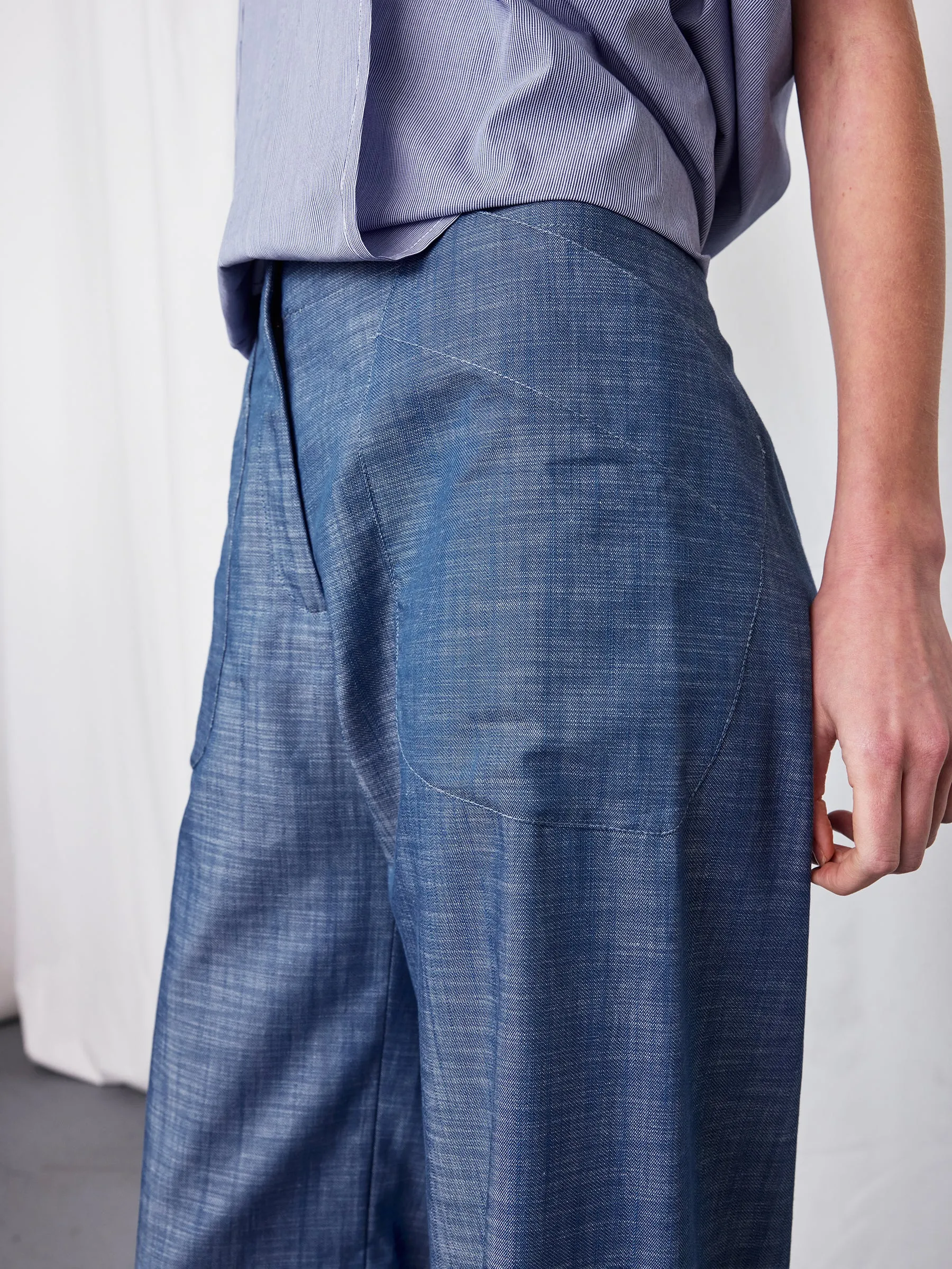 Wide Eda Pant sold by Zero + Maria Cornejo product image thumbnail 4
